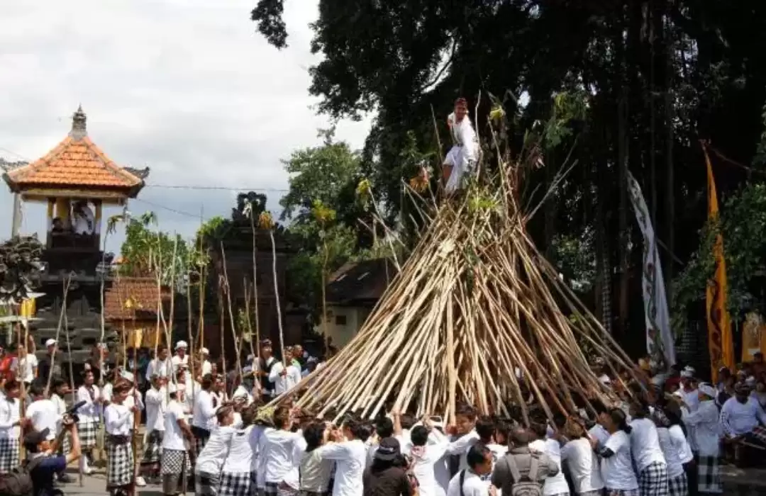 Mekotek Ritual in Munggu Village