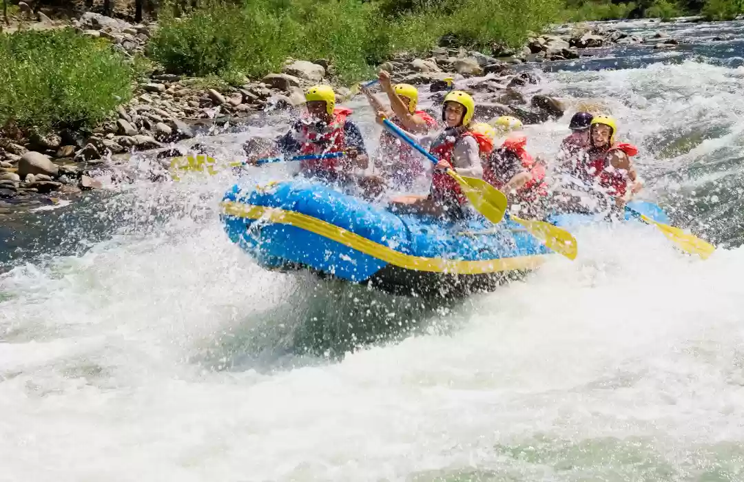 White-Water Rafting on the Ayung River