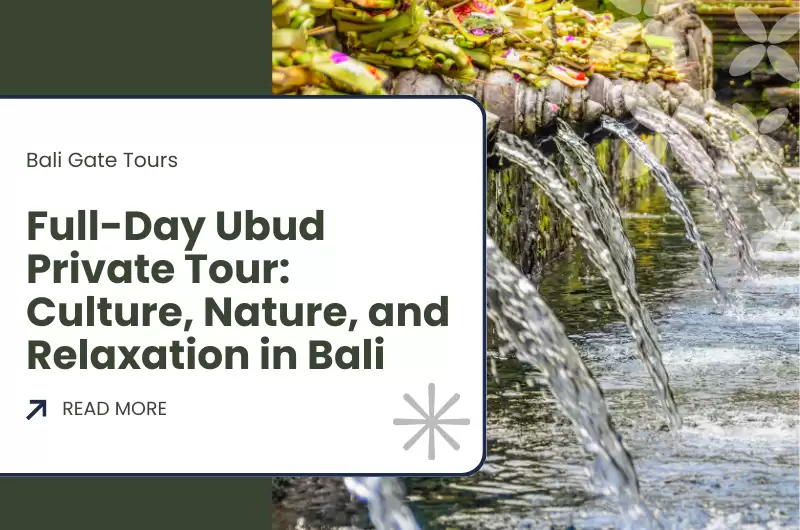 Full-Day Ubud Private Tour: Culture, Nature, and Relaxation in Bali