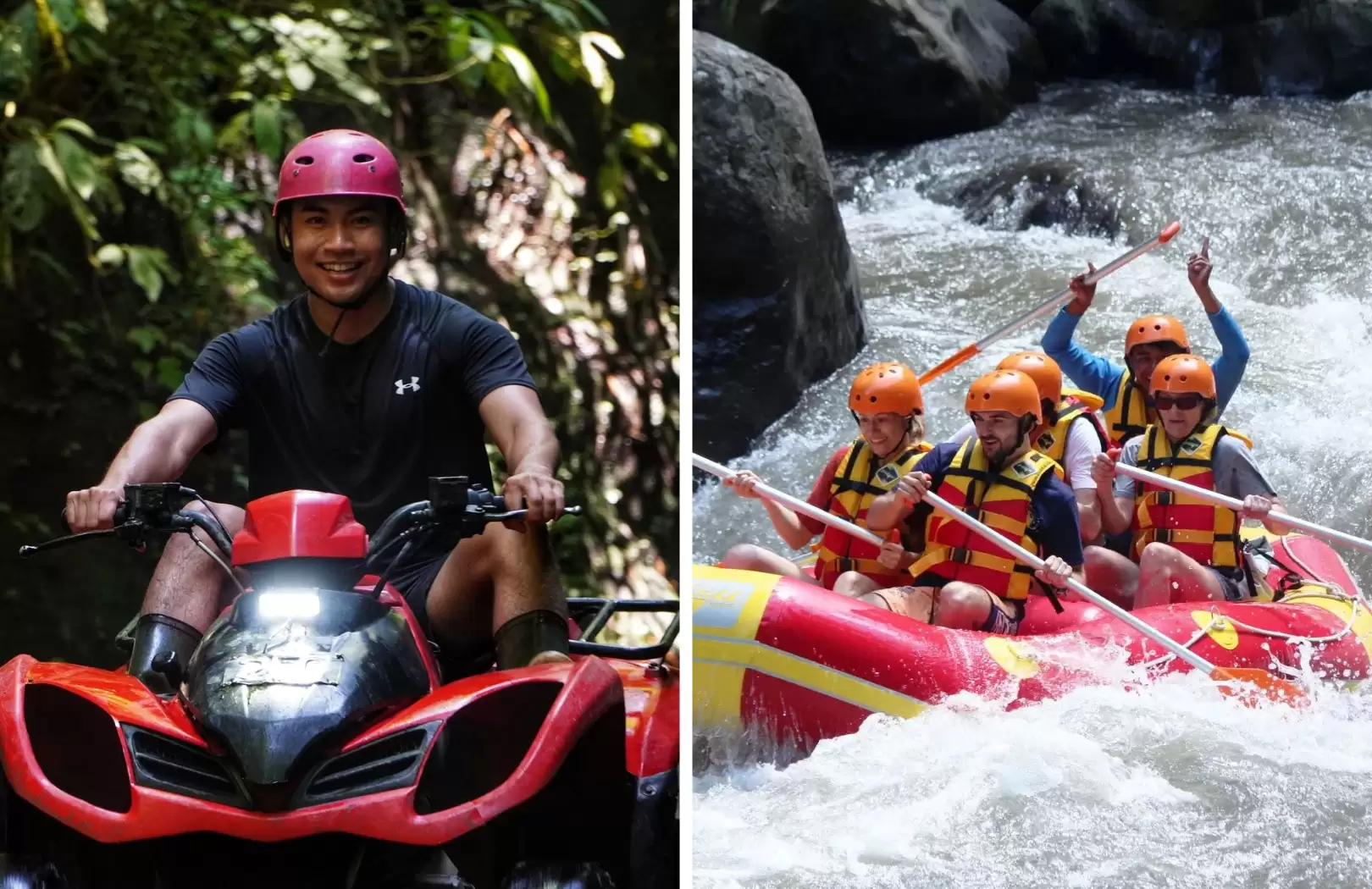 Kuber Bali ATV and Ayung Rafting Ubud