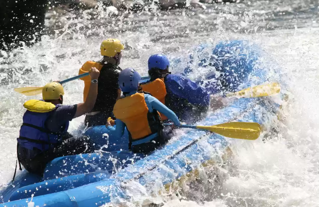 White-Water Rafting on the Ayung River
