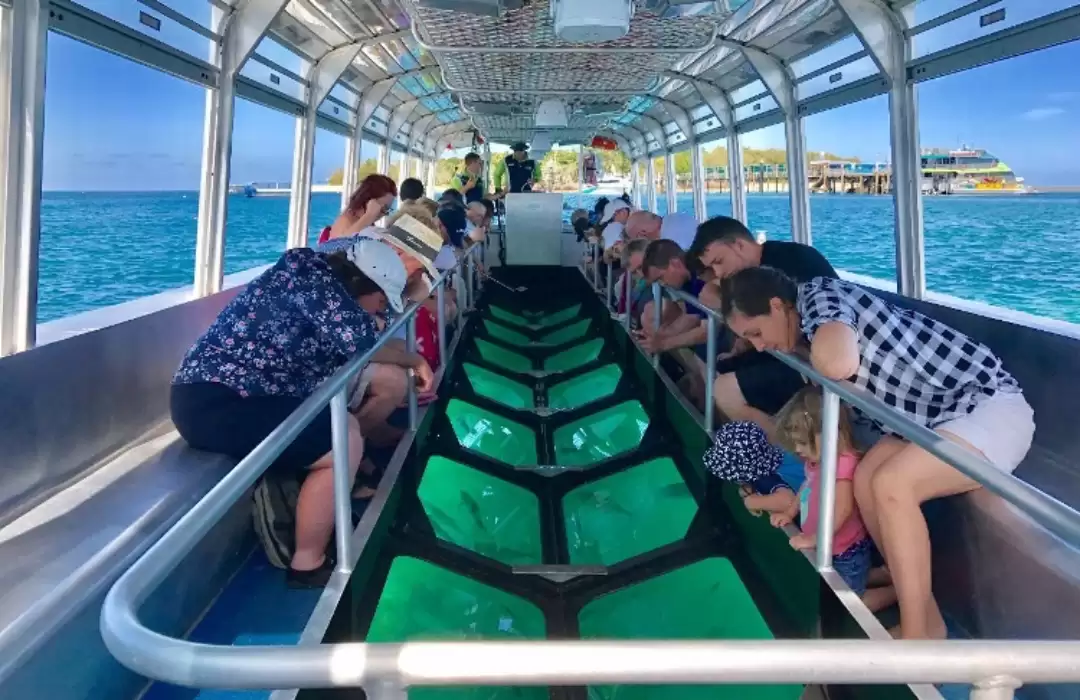 Glass Bottom Boat & Turtle Island Visit