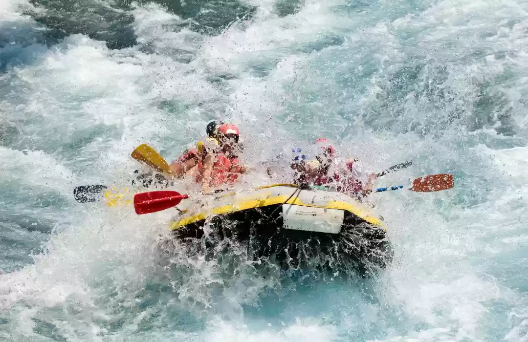 Thrilling Rafting at Telaga Waja River
