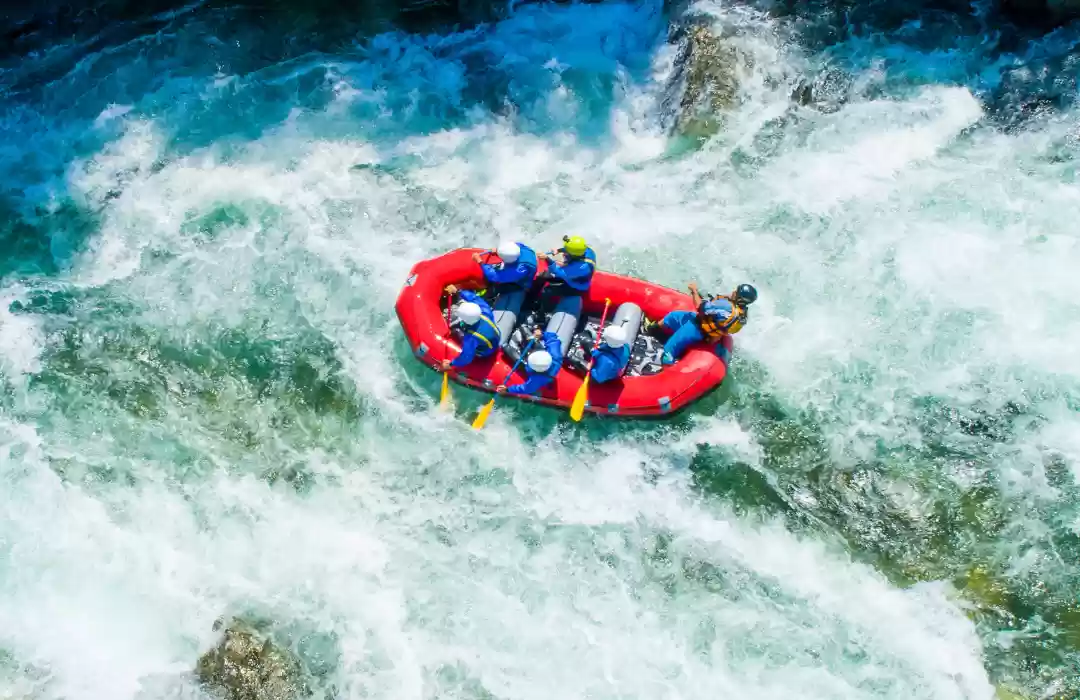 Thrilling White Water Rafting on Telaga Waja River