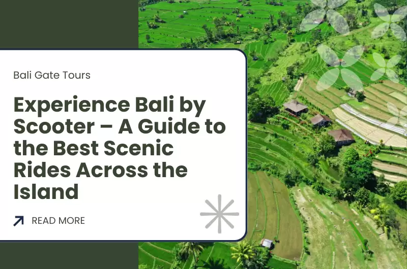 Experience Bali by Scooter – A Guide to the Best Scenic Rides Across the Island