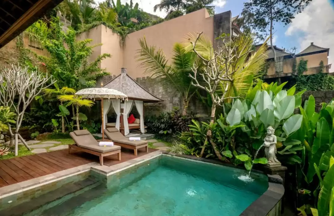 The Kayon Jungle Resort – A Pool Overlooking a Jungle Valley