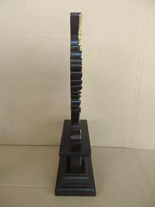 Badminton Trophy with Balinese Carving2