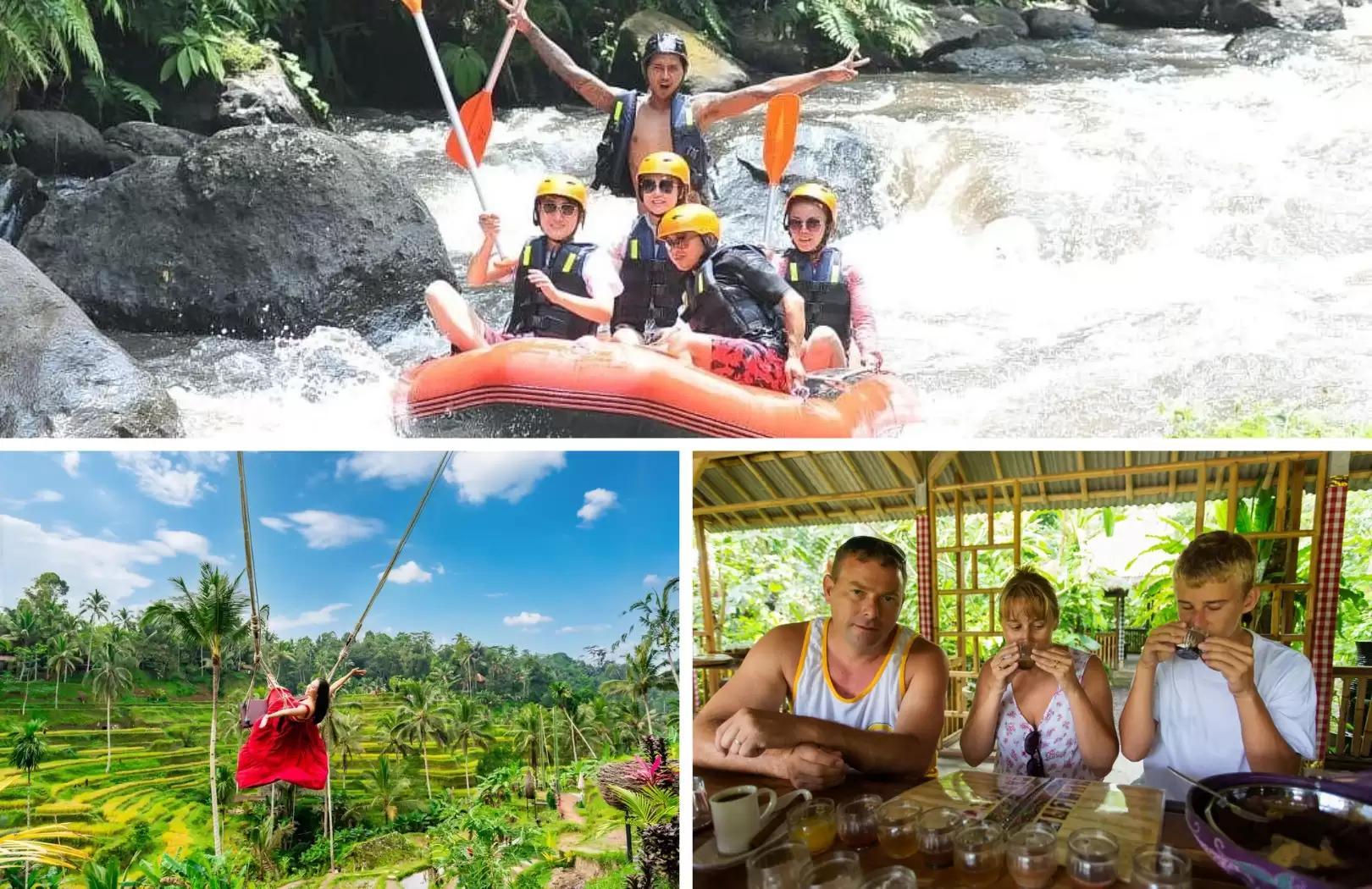 Rafting, Swing & Coffee Plantation