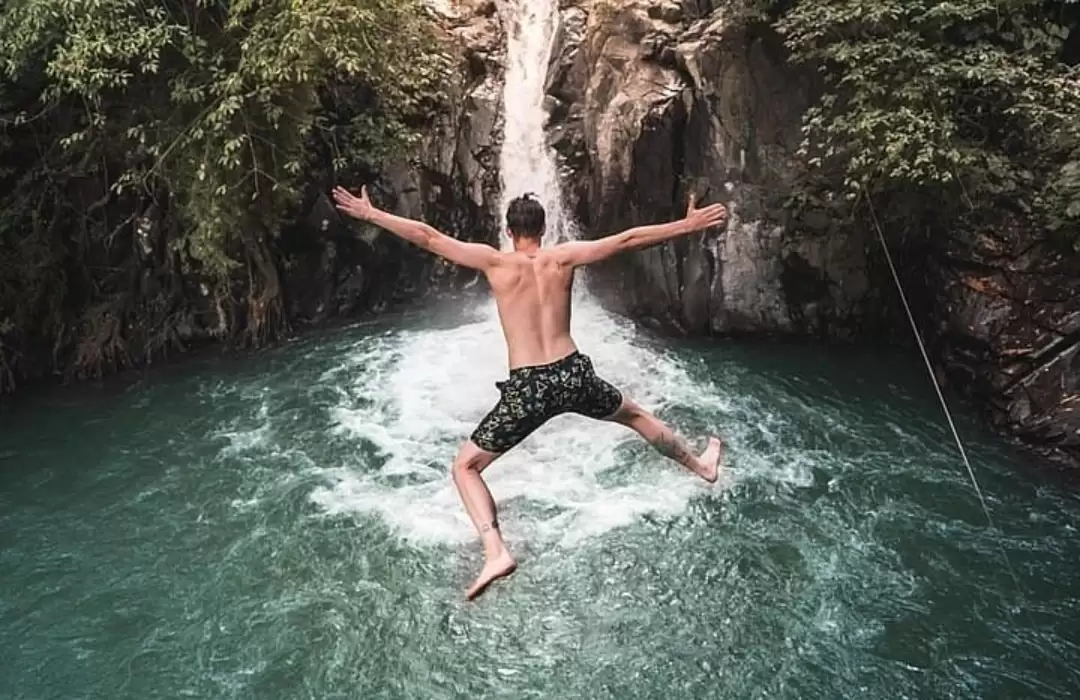 Cliff Jumping and Waterfall Adventures in Aling-Aling