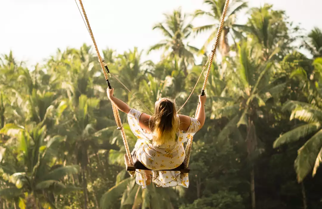 Fly Across the Jungle on Bali’s Extreme Swings