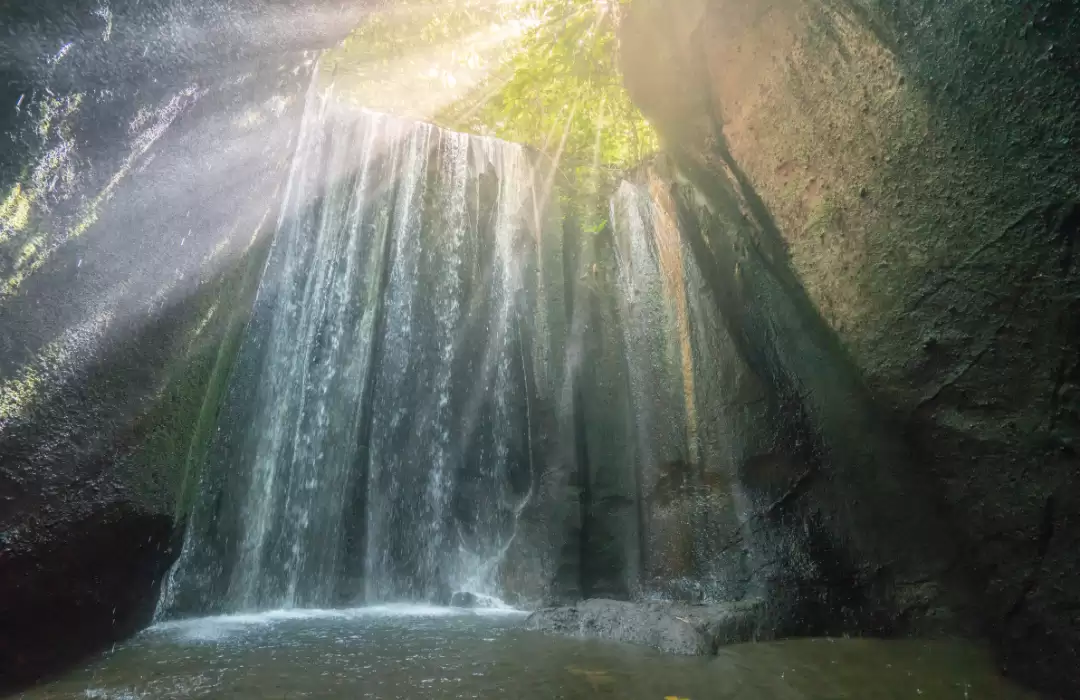Tukad Cepung Waterfall – Hidden Cave Waterfall