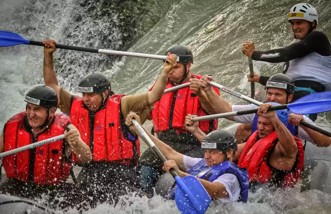 White Water Rafting on the Ayung River