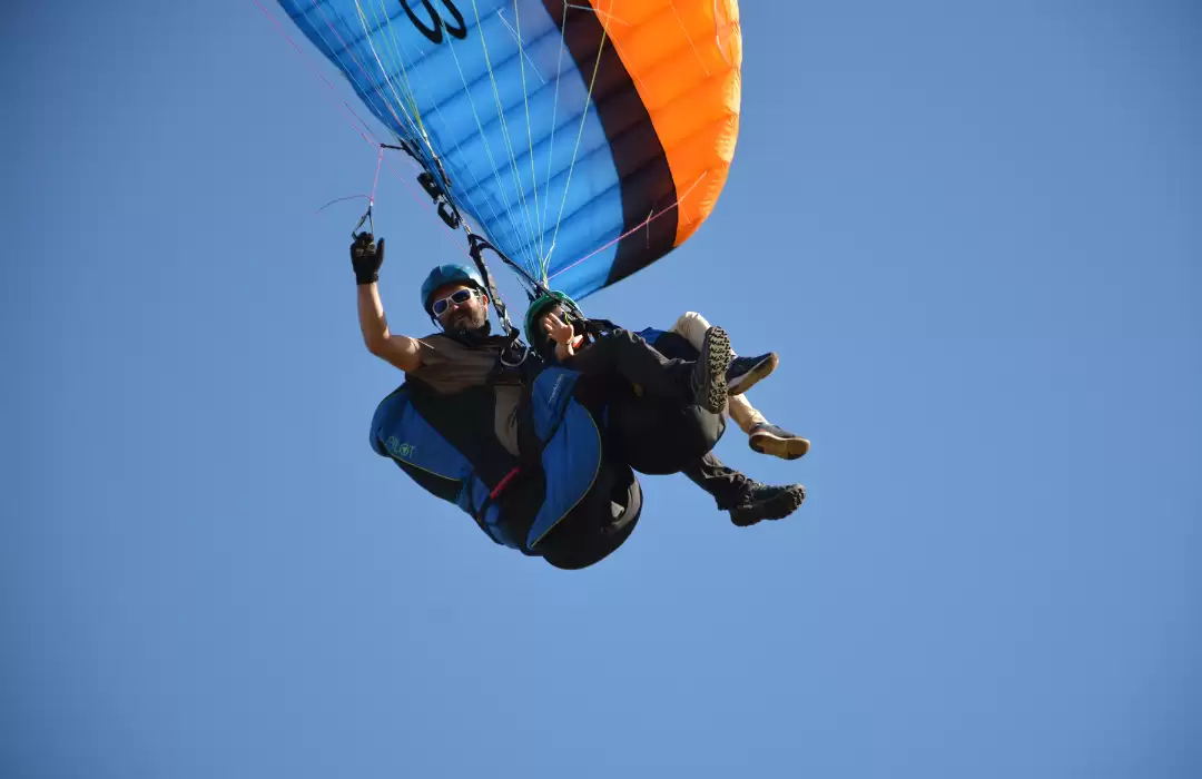 Paragliding Over the Uluwatu Cliffs