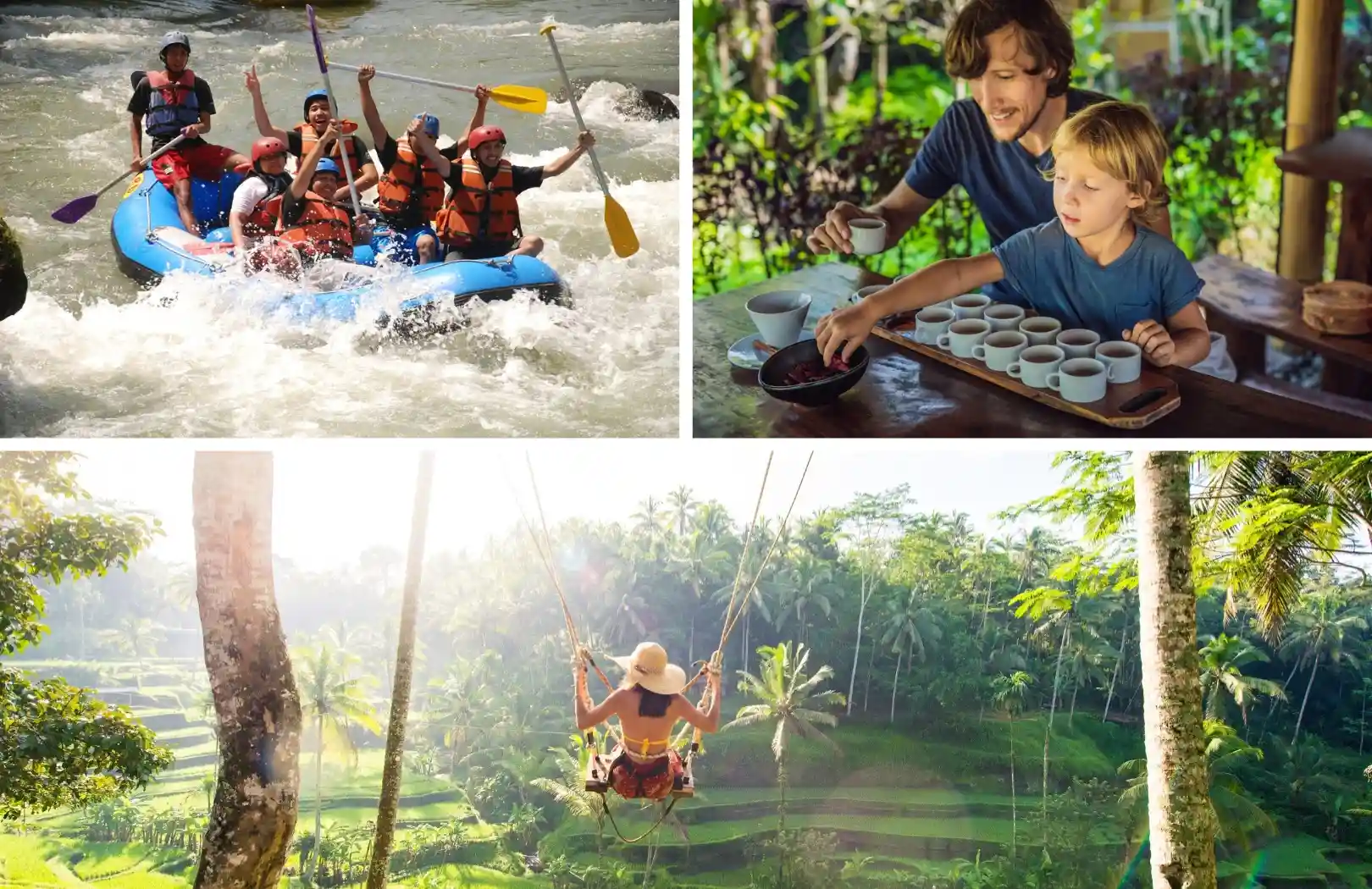 Rafting, Swing & Coffee Plantation