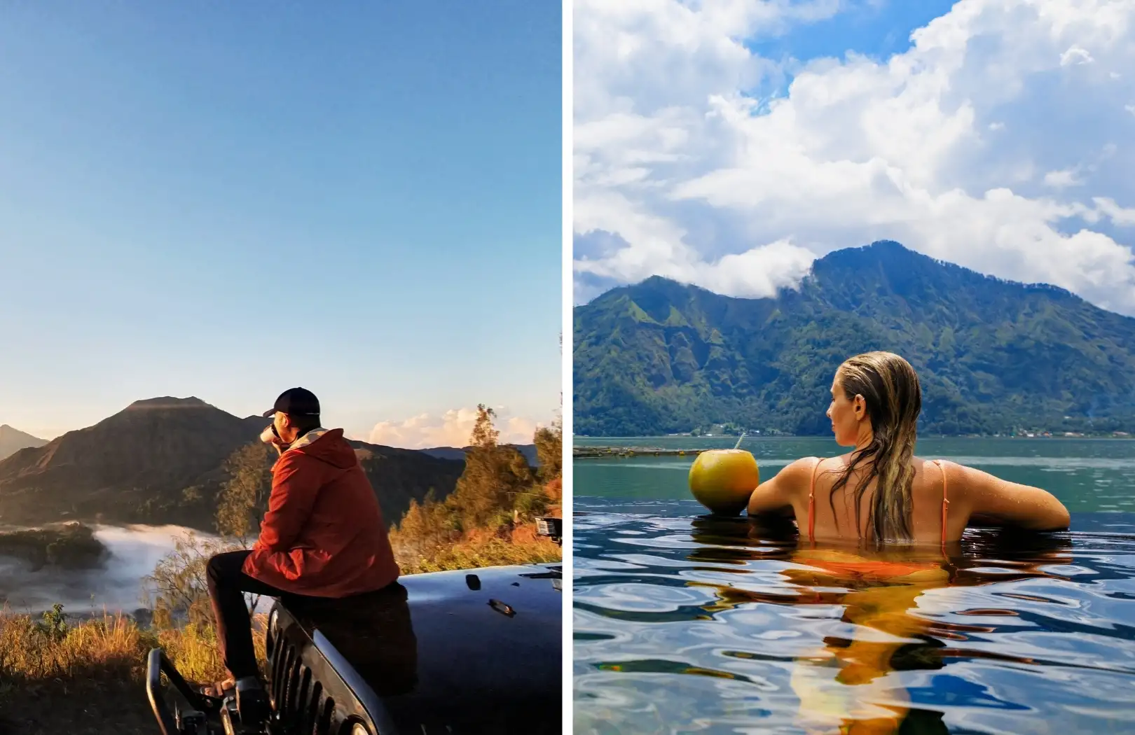 Mount Batur Jeep Sunrise Tour & Hot Springs