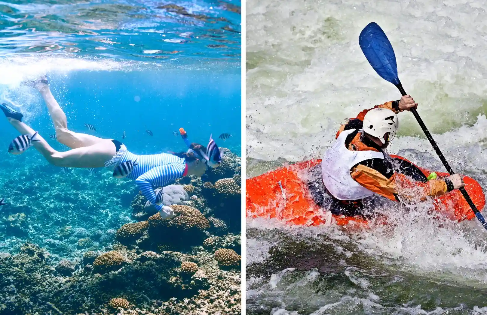Snorkeling Blue Lagoon + River Tandem Kayaking