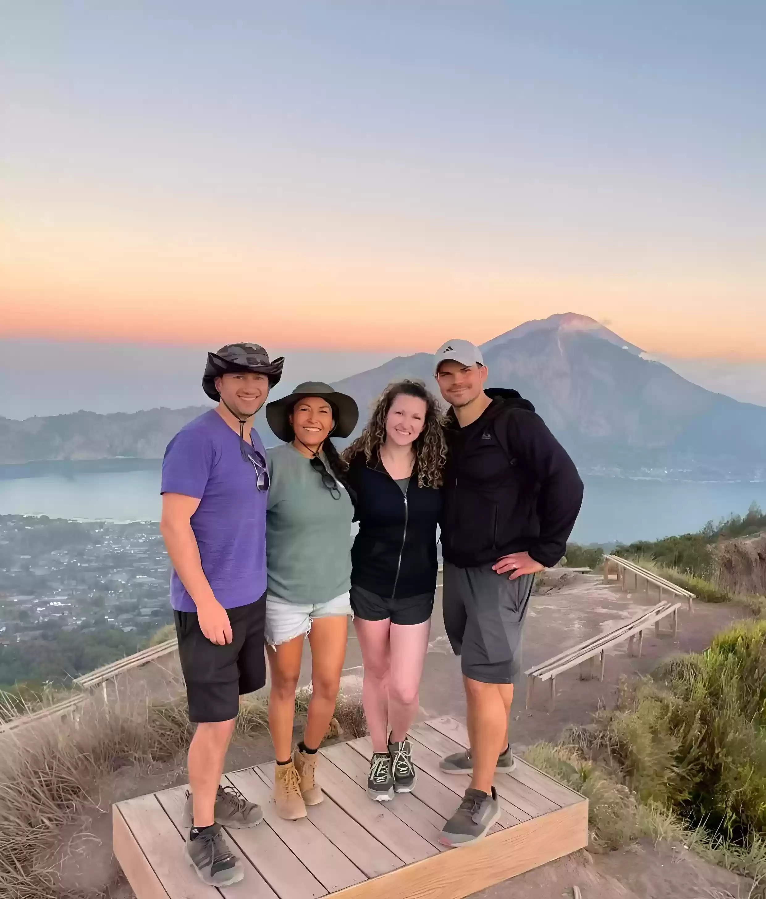 Combined Jeep With Sunrise Trek
