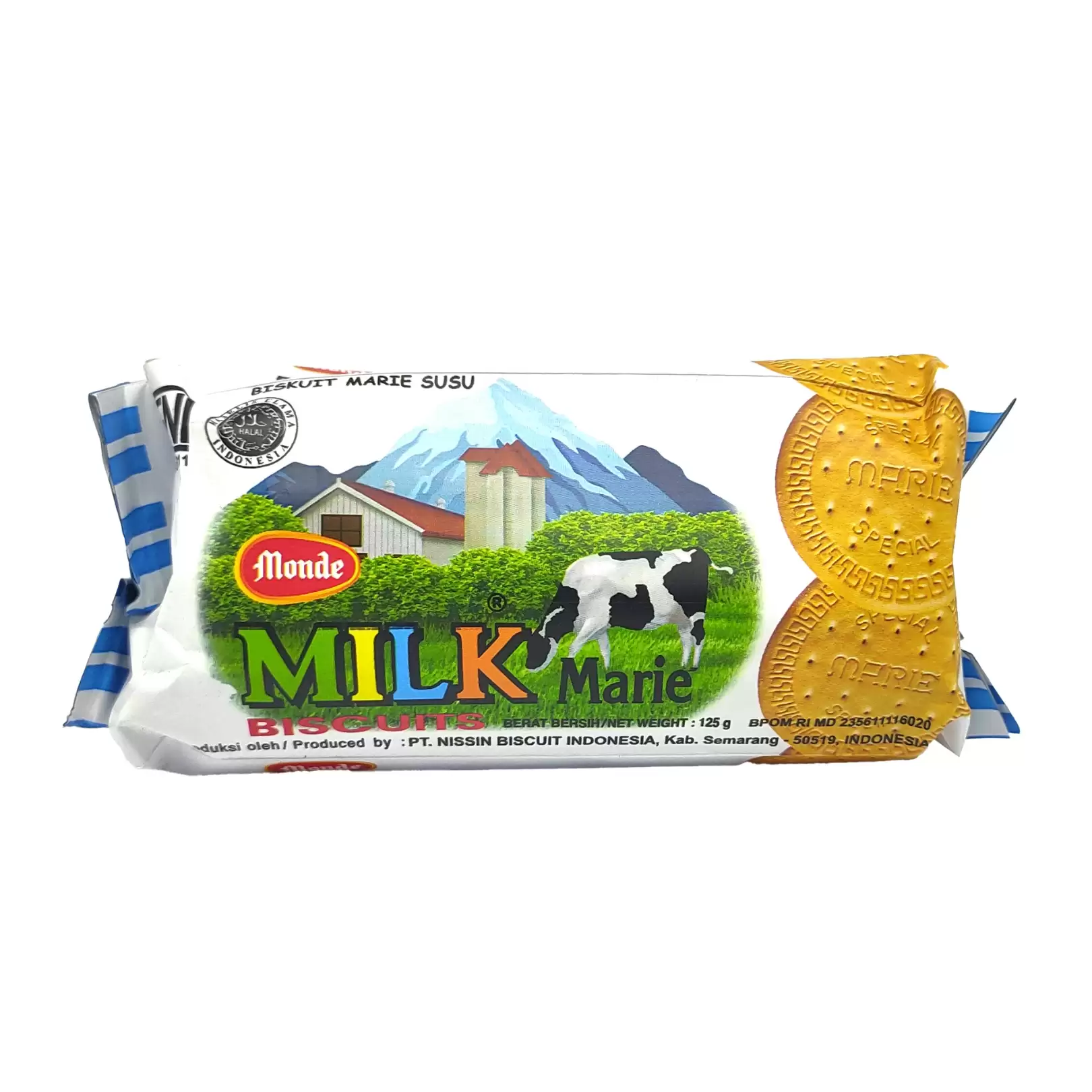 39220182##Monde Milk Marie Bisc 125Gr