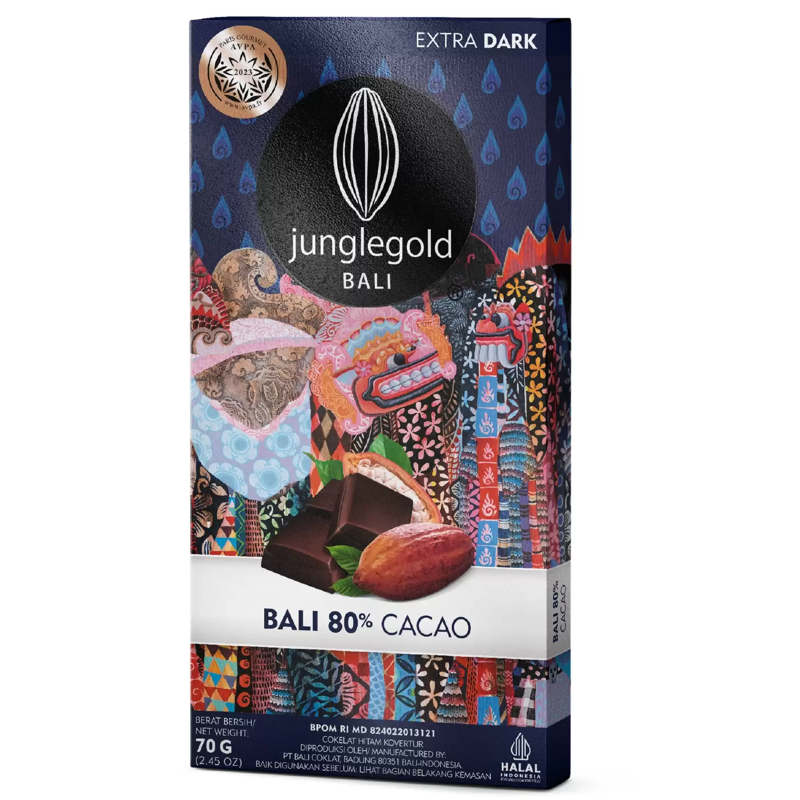 39261377##Pod Bali 80% Cacao 180Gr