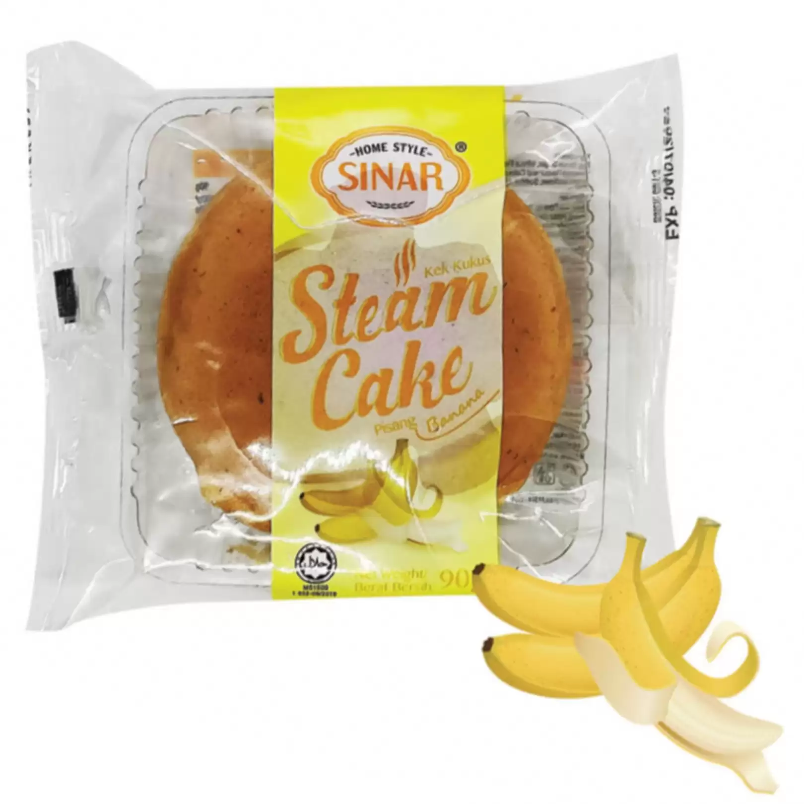 39274447##Sinar Steam Cake Bnna 90Gr