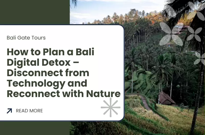How to Plan a Bali Digital Detox – Disconnect from Technology and Reconnect with Nature