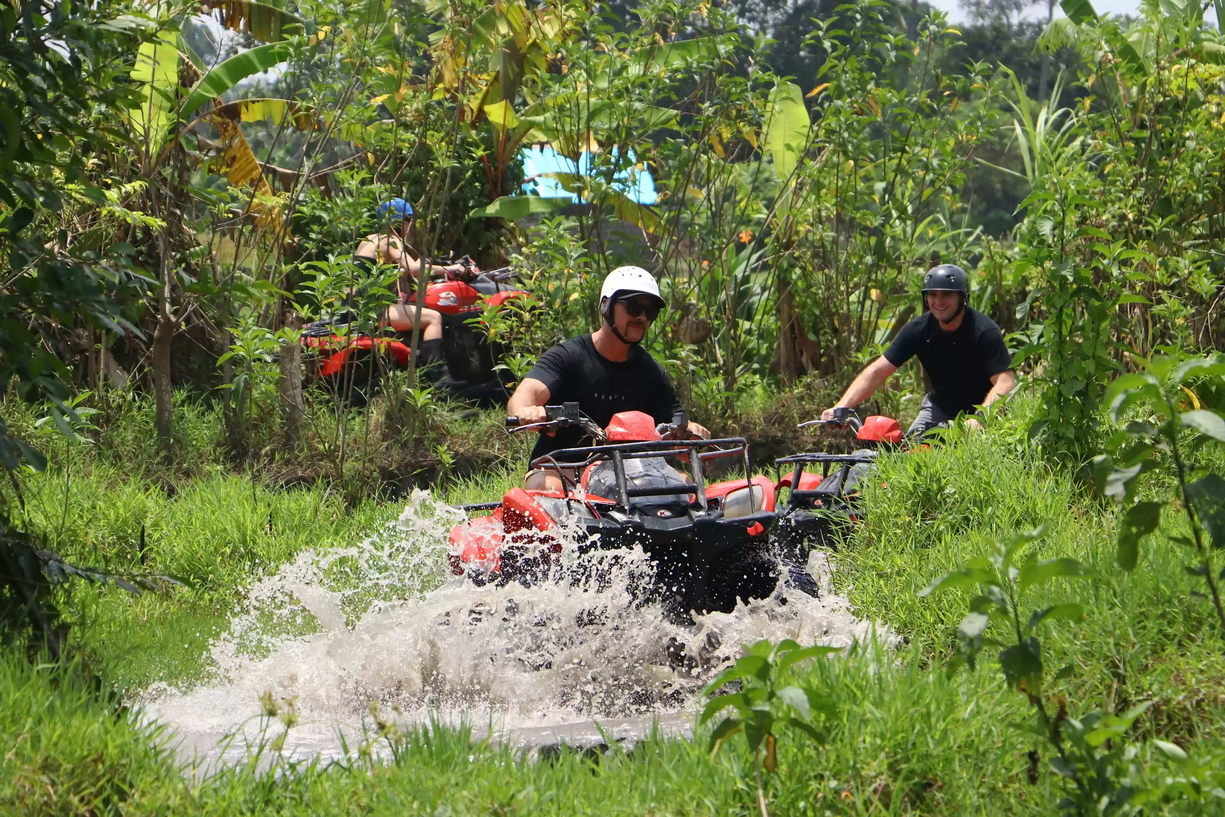Ubud ATV Waterfall Tunnel - Ride ATV Bali Waterfall Start 600K