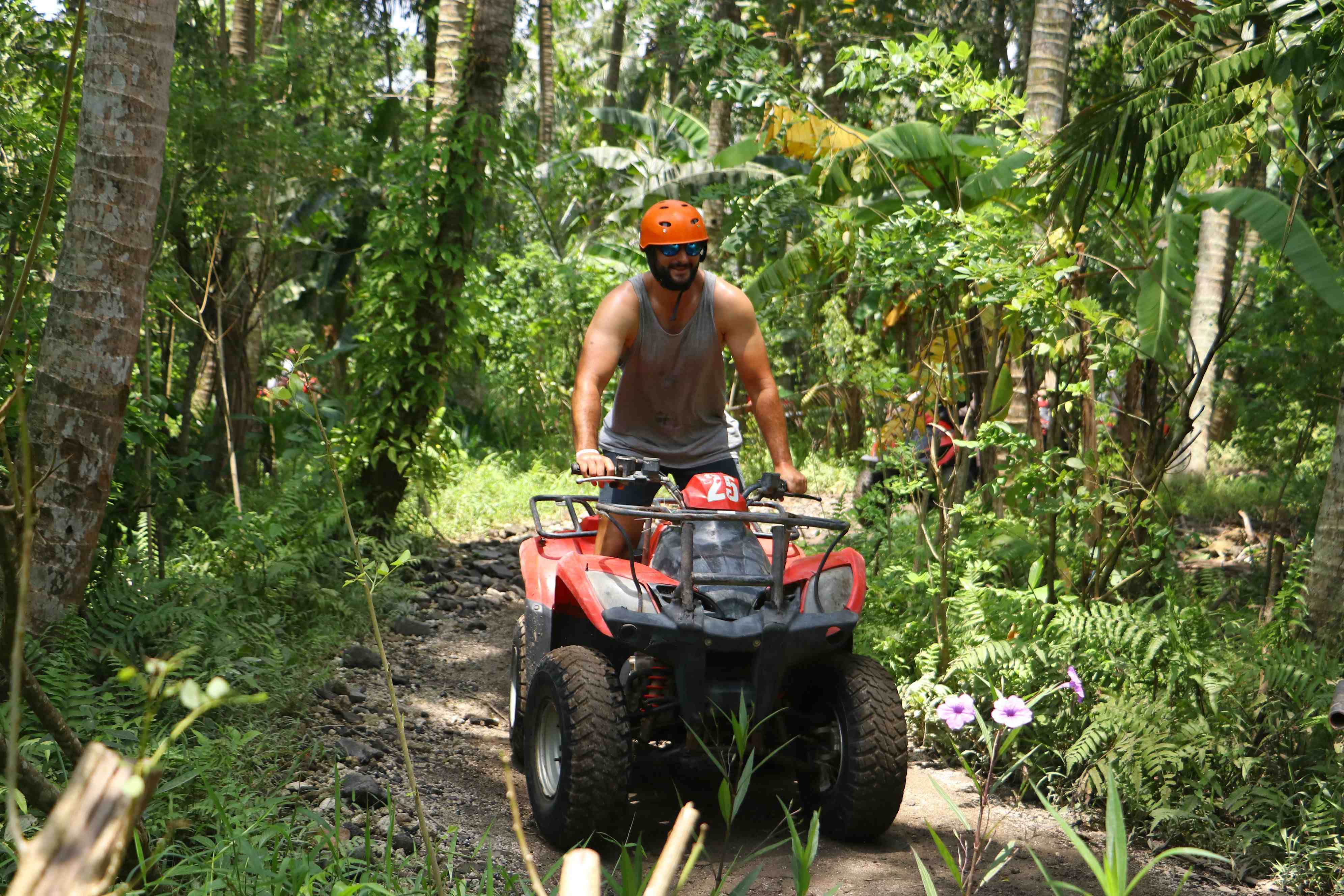 Ubud ATV Waterfall Tunnel - Ride ATV Bali Waterfall Start 600K
