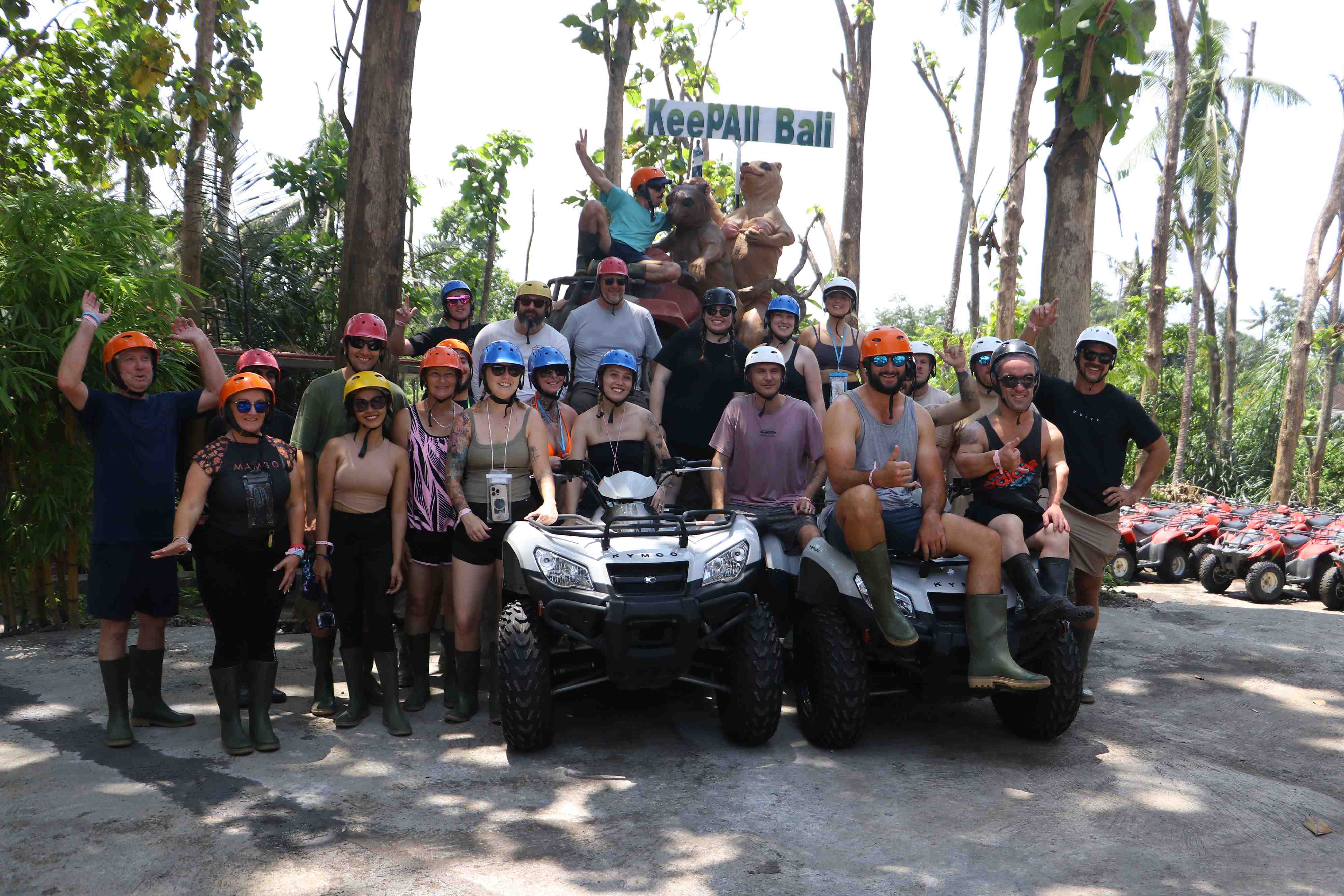 Ubud ATV Waterfall Tunnel - Ride ATV Bali Waterfall Start 600K