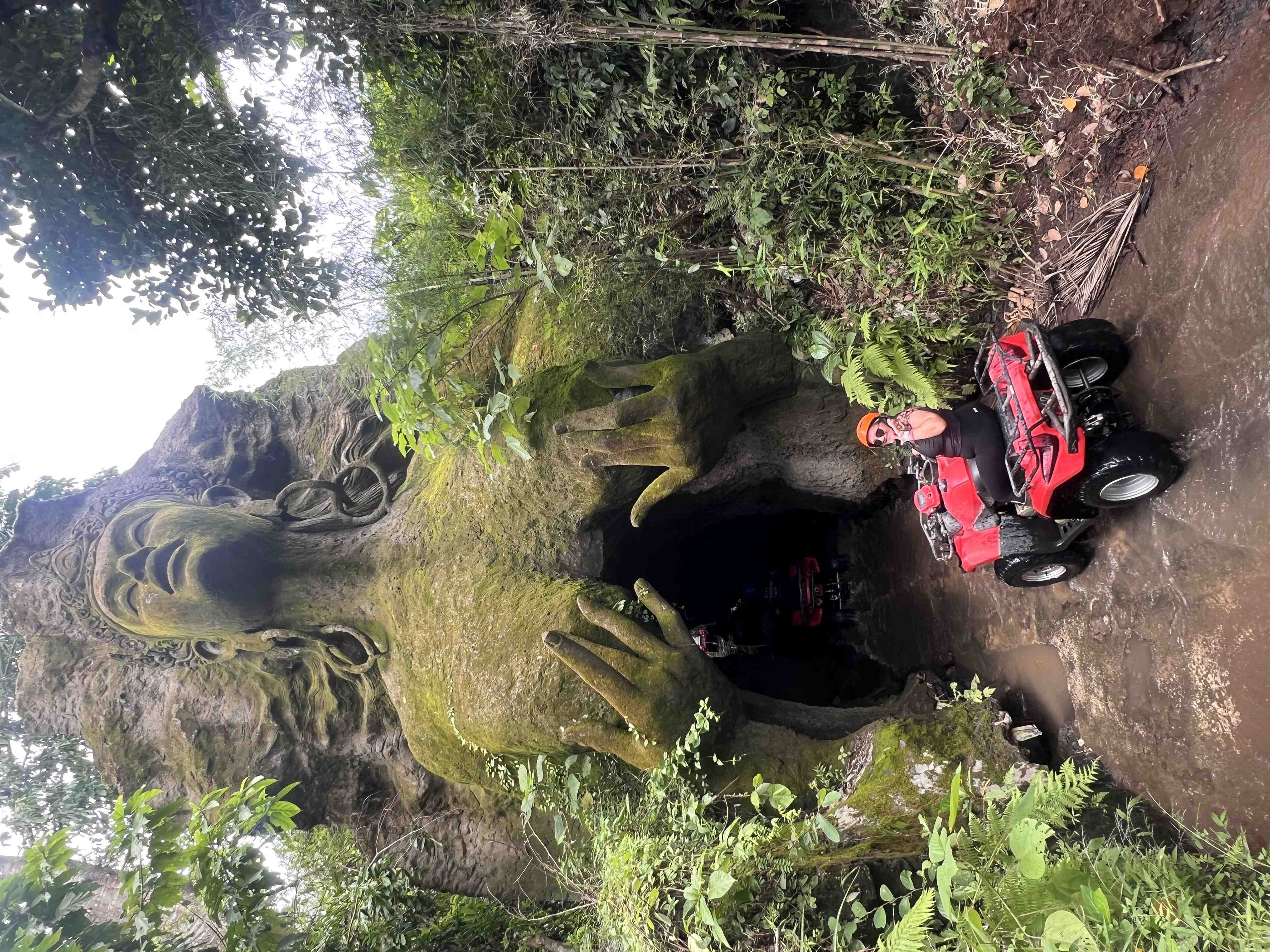 Ubud ATV Waterfall Tunnel - Ride ATV Bali Waterfall Start 600K