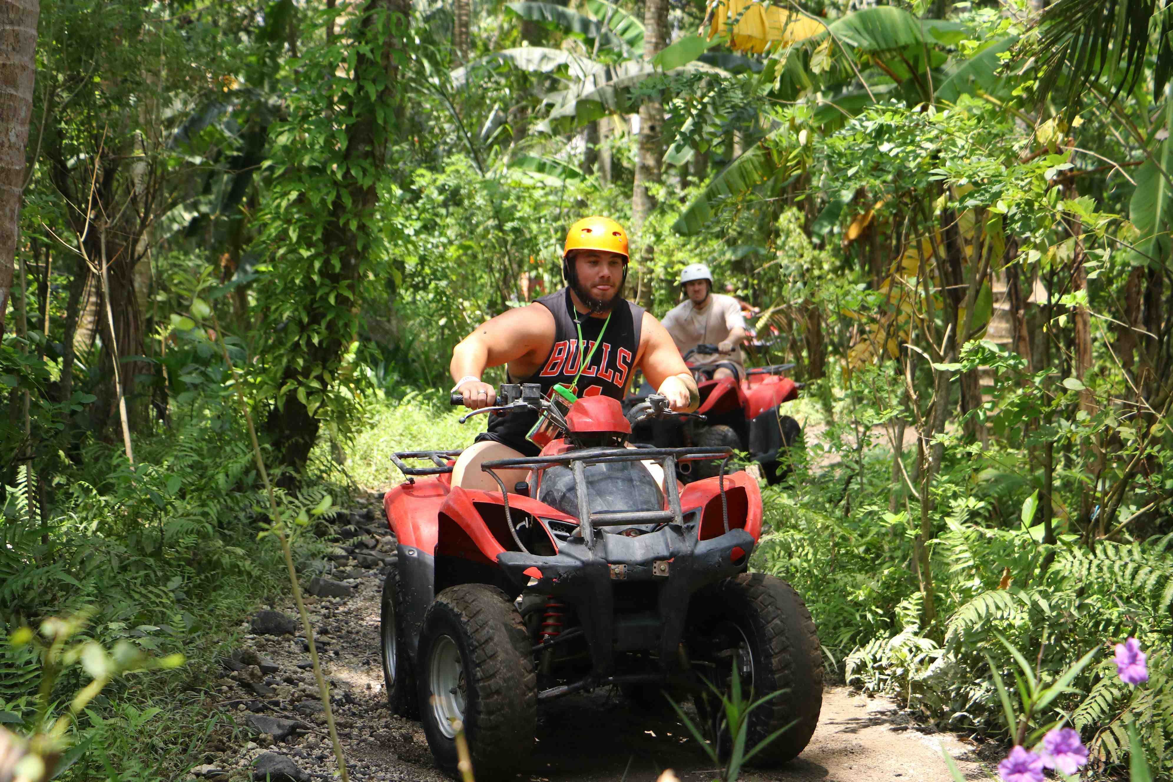 Ubud ATV Waterfall Tunnel - Ride ATV Bali Waterfall Start 600K