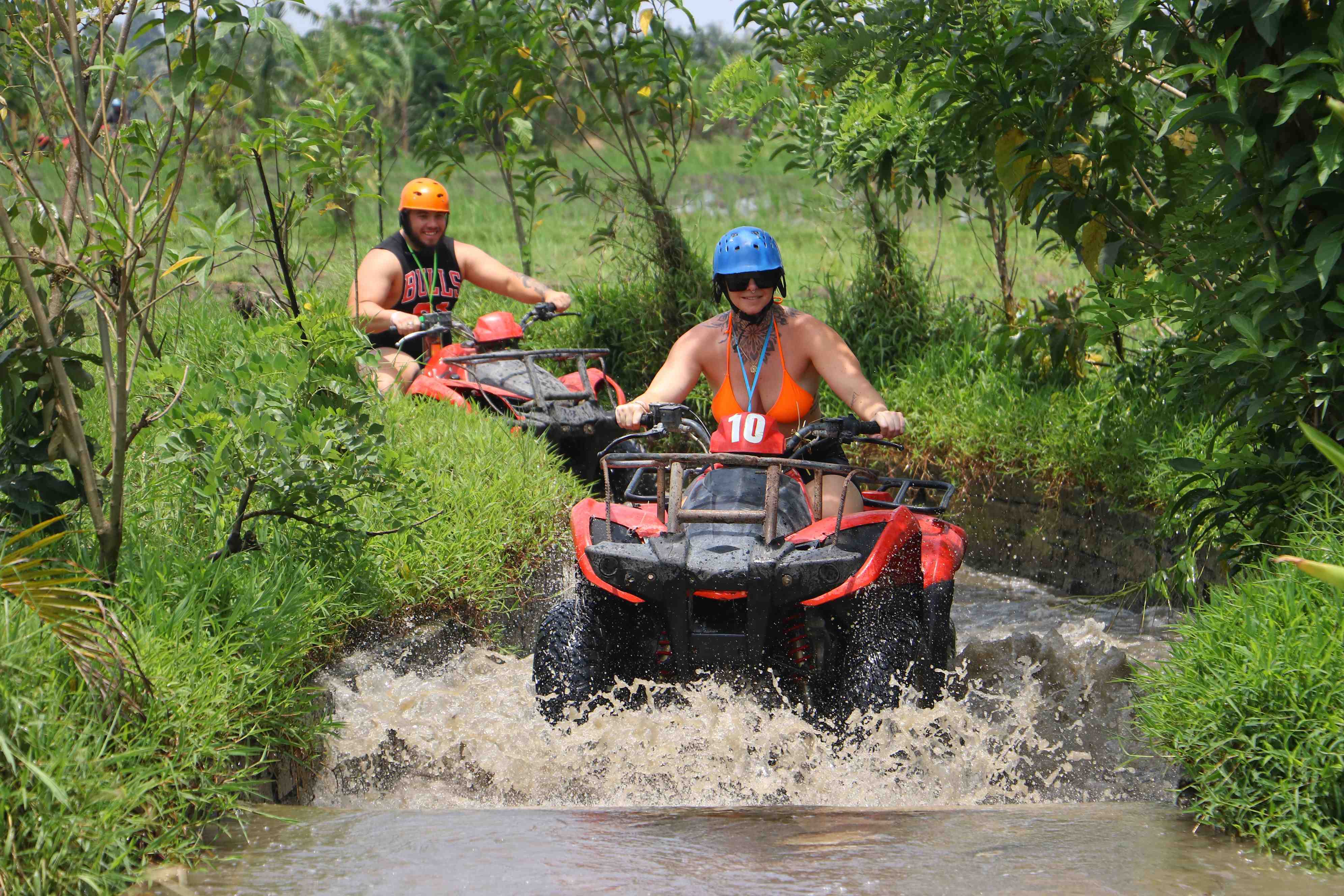 Ubud ATV Waterfall Tunnel - Ride ATV Bali Waterfall Start 600K