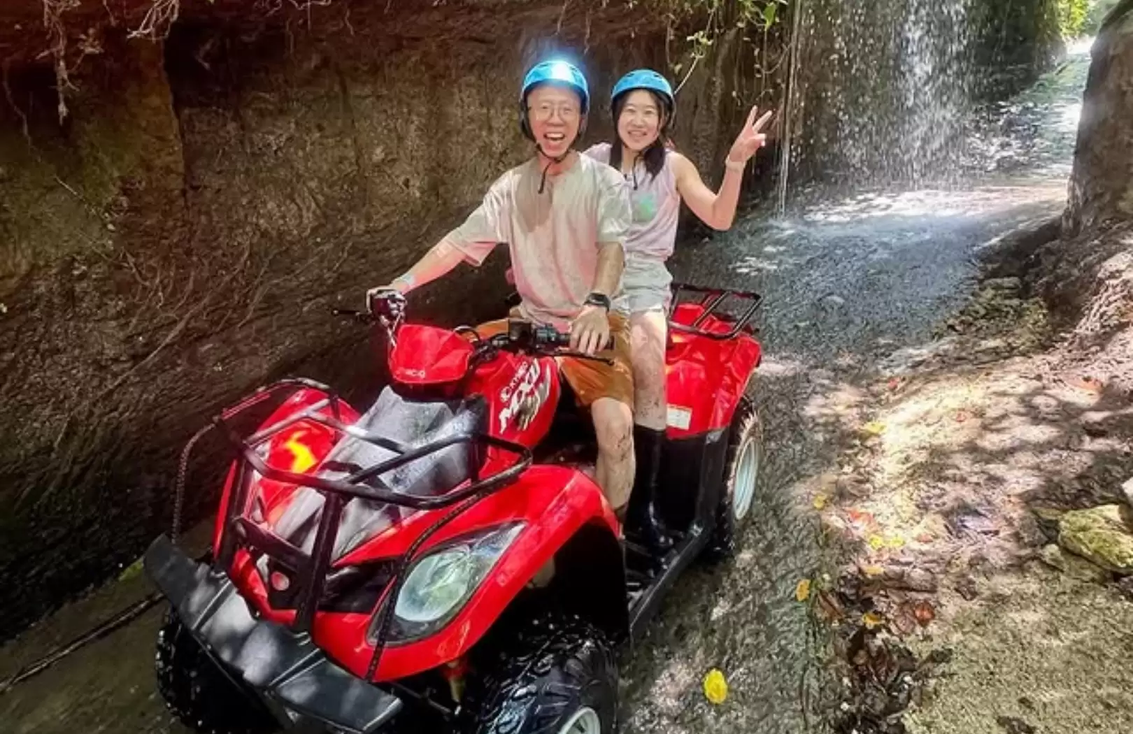 Bali Quad Bike Adventure with Pool & Bar