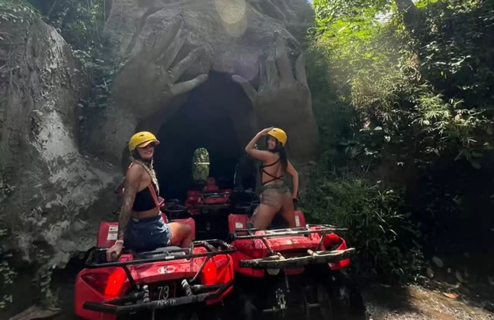 Bali Quad Bike Adventure with Pool & Bar