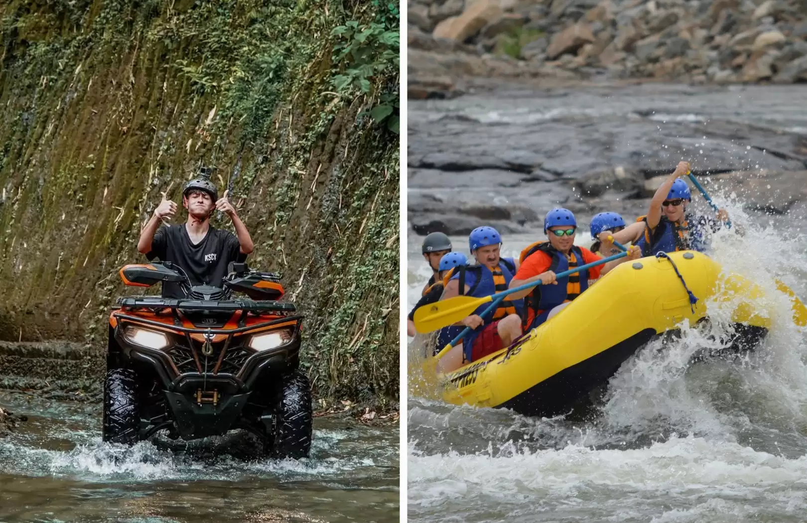Bali ATV – Rafting Tour