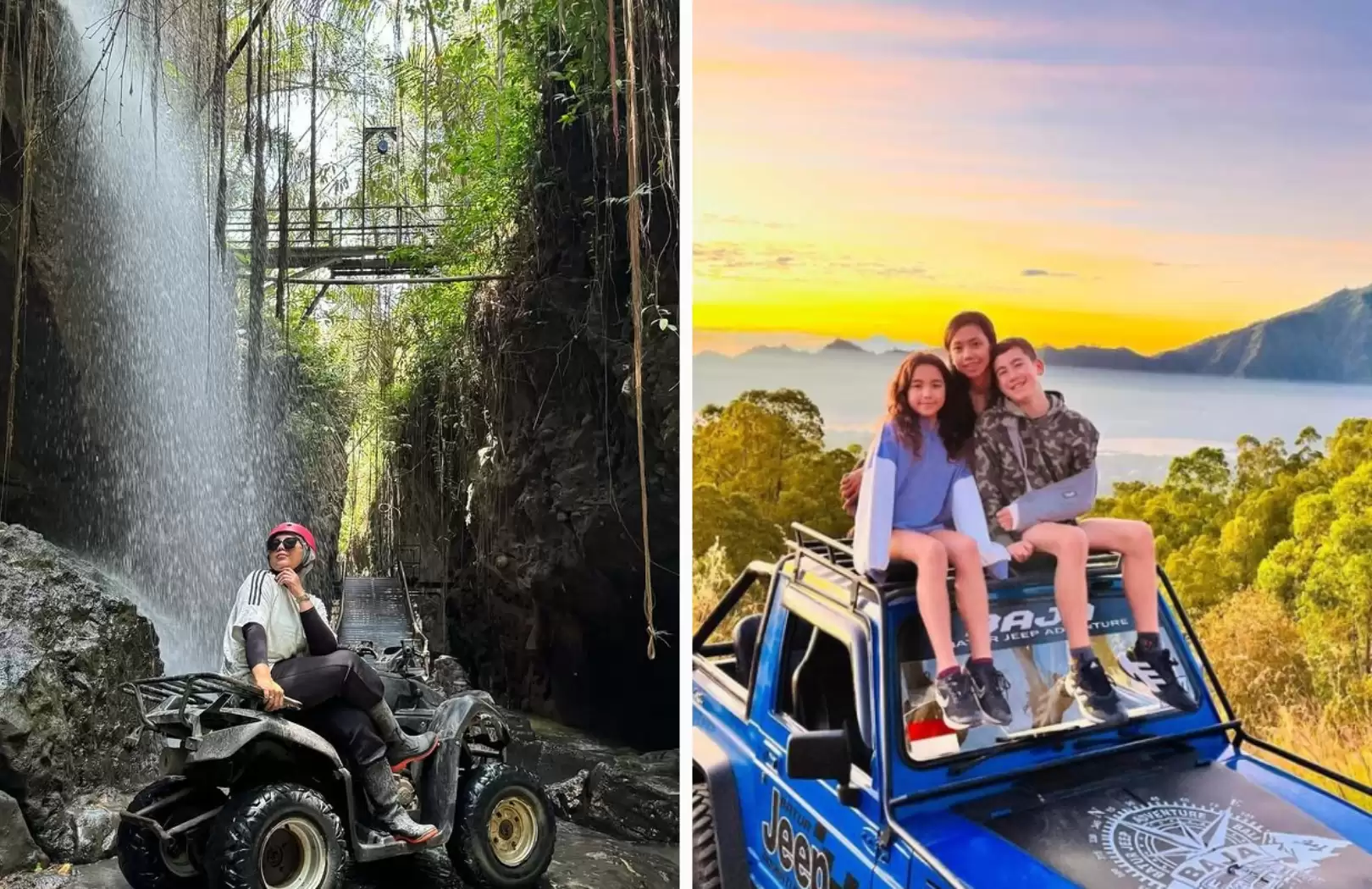 Quad Bike + Sunrise Jeep Tour