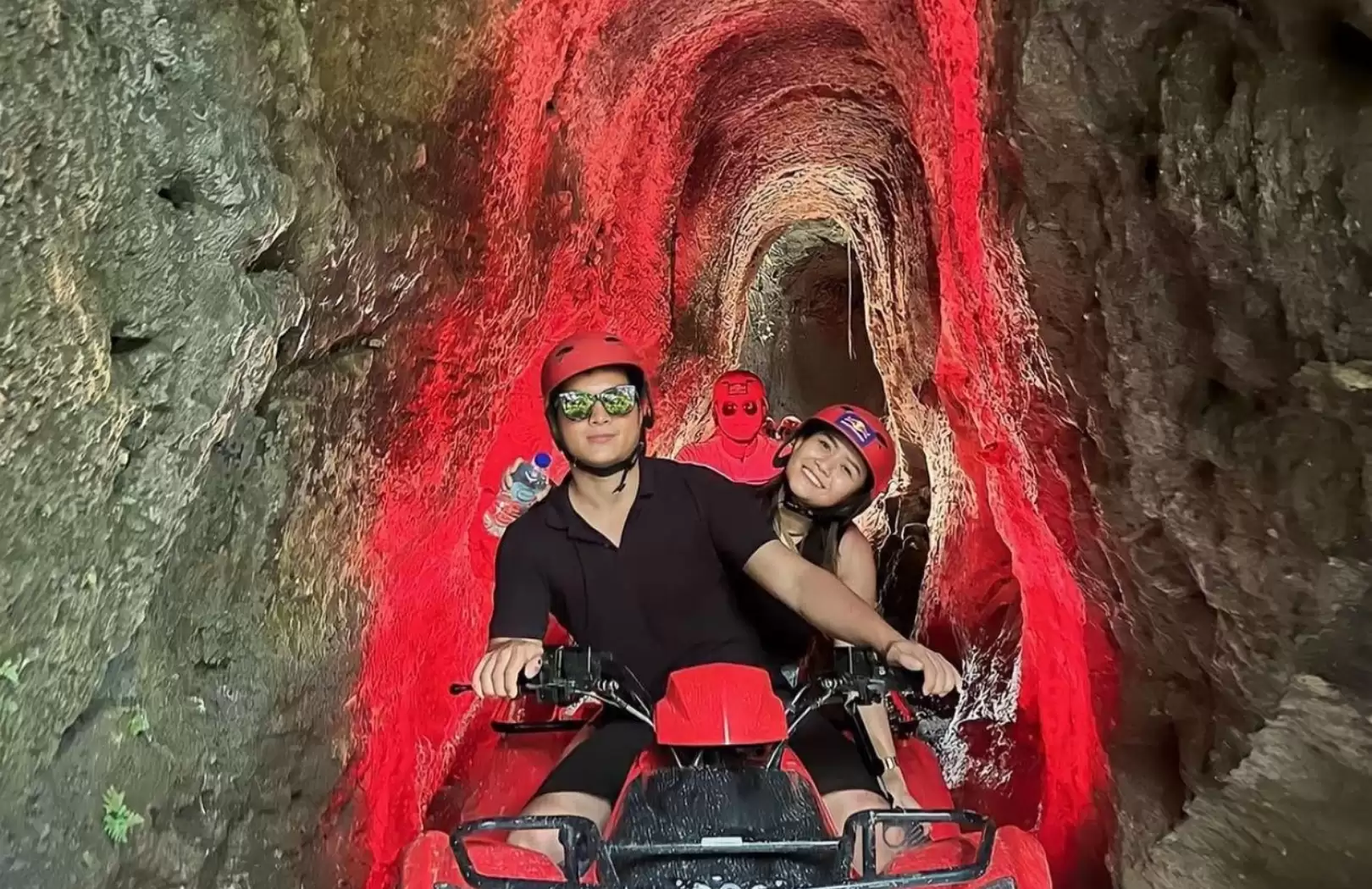 Quad Bike ATV Tunnel & Big  Waterfalls