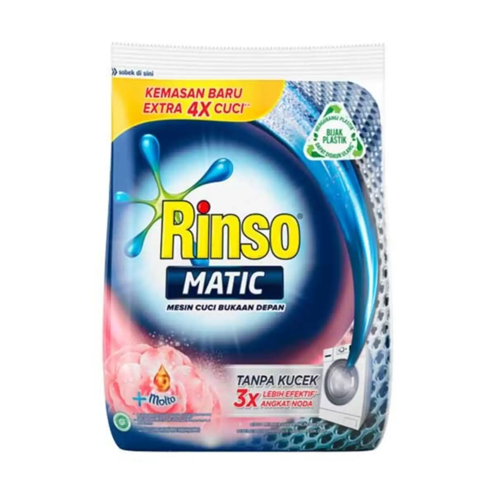 39234656##Rinso Matic Pwd Front Load New 900G  