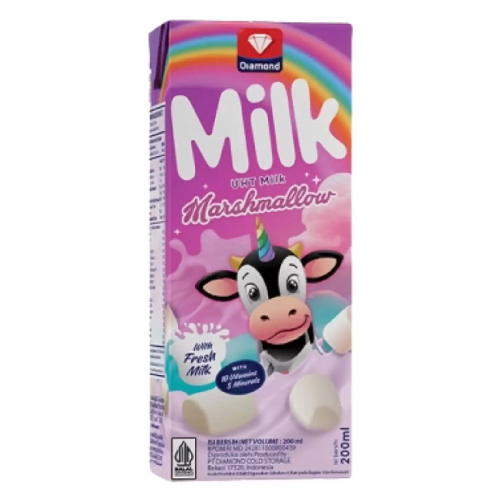 39257157##Diamond Uht Milk Marshmsllow 200Ml