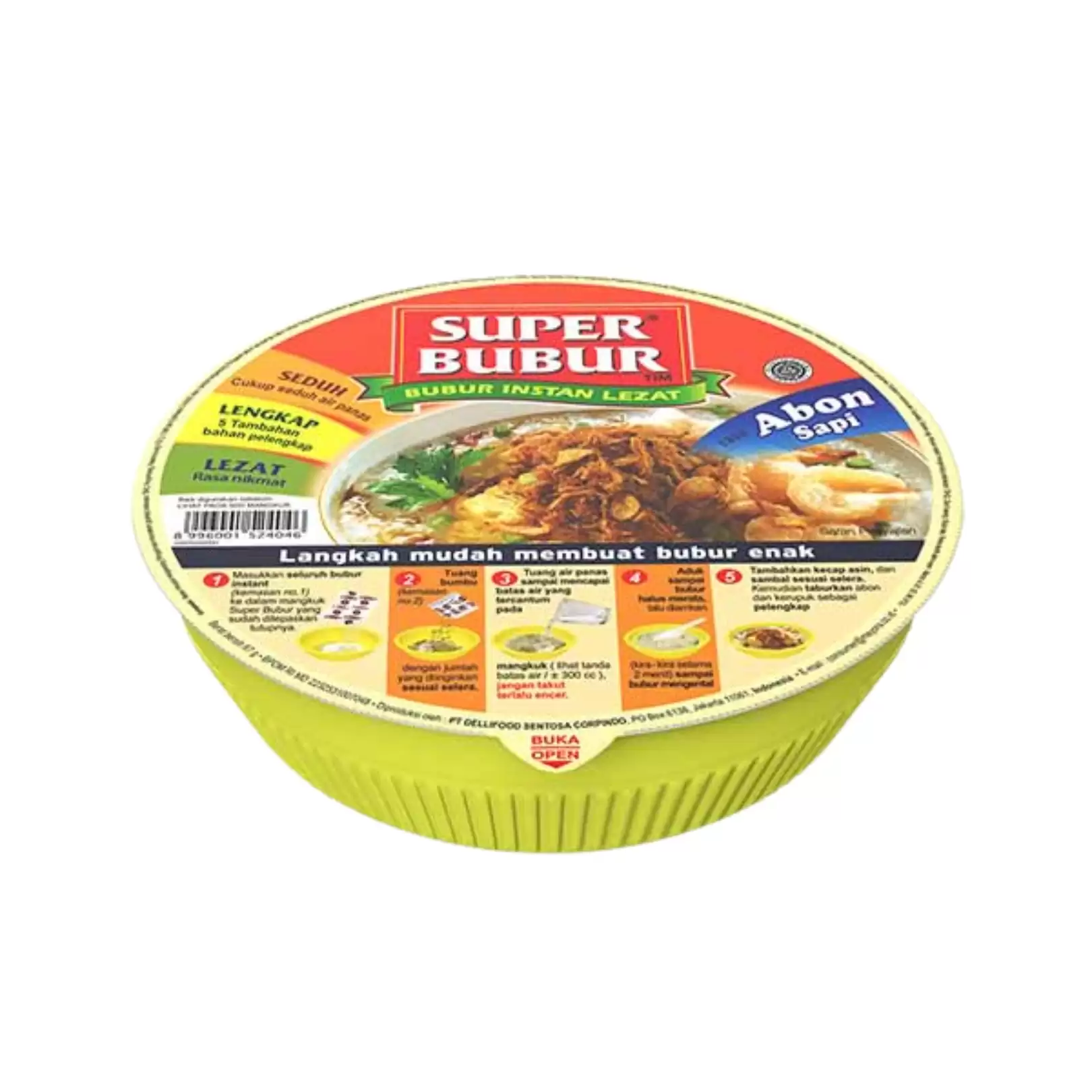 39231009##Super Bubur Abon Sapi Cup 51Gr*24