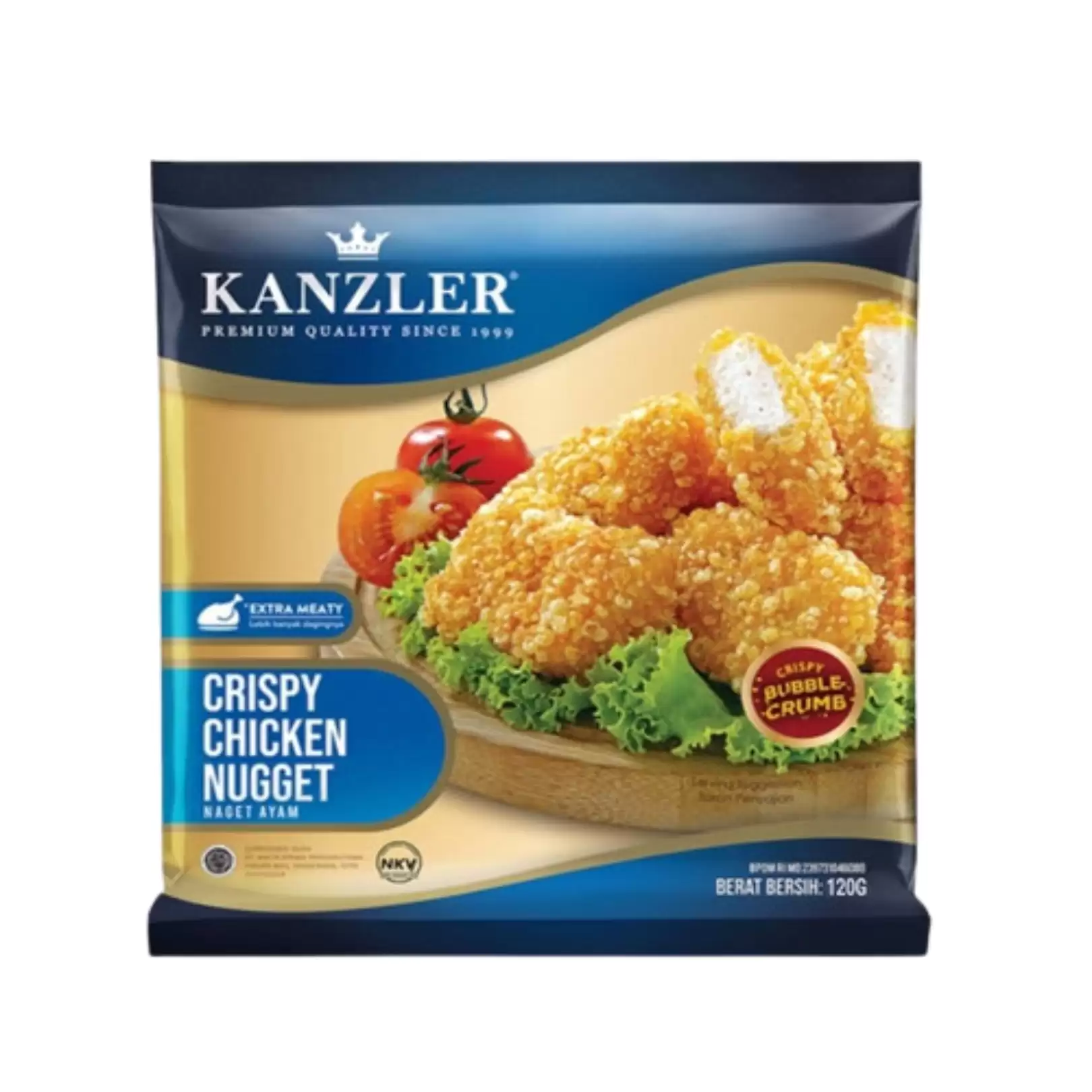 39229283##Kanzler Crispy Chic Nugget 120Gr