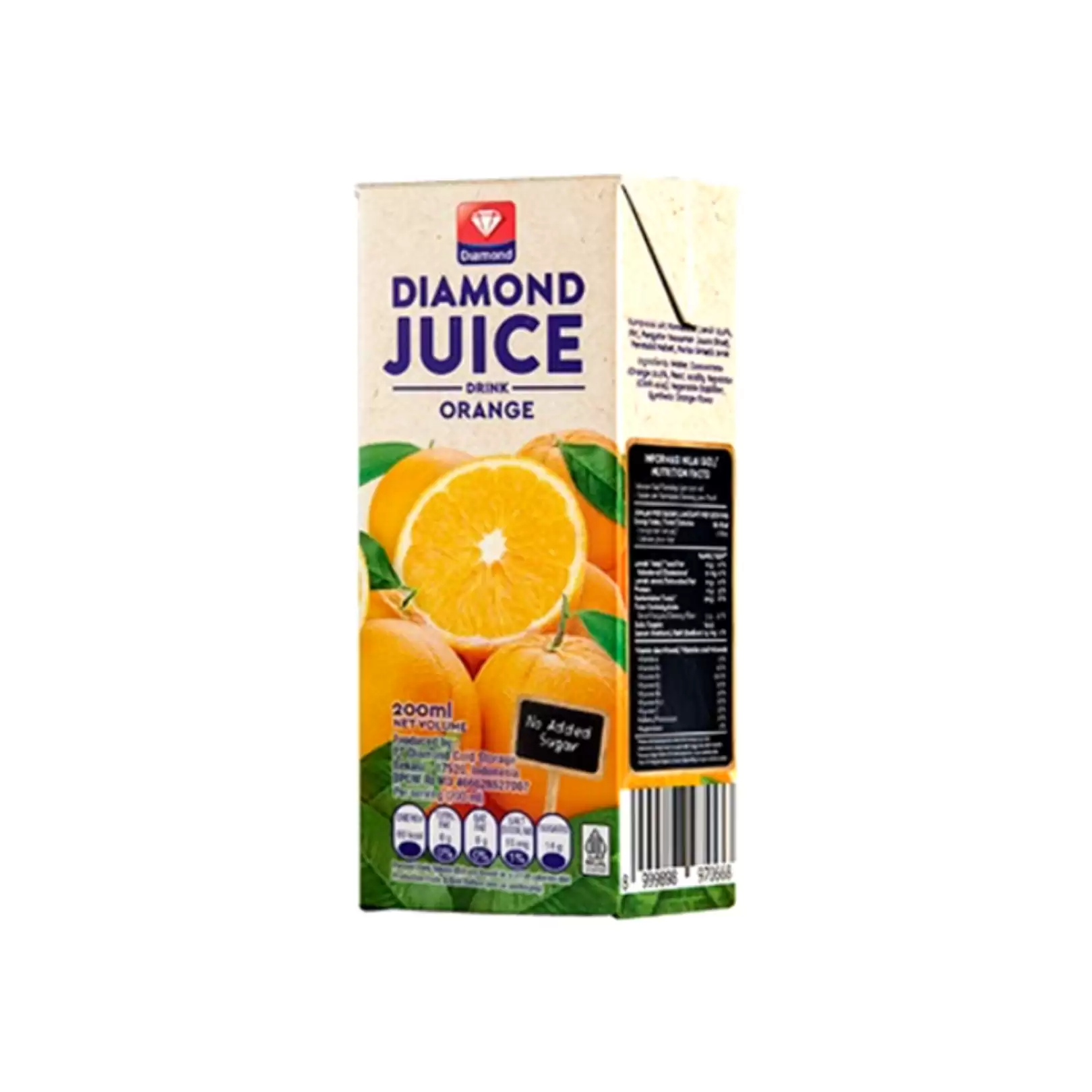 39245236##Diamond Juice Orange 200 Ml
