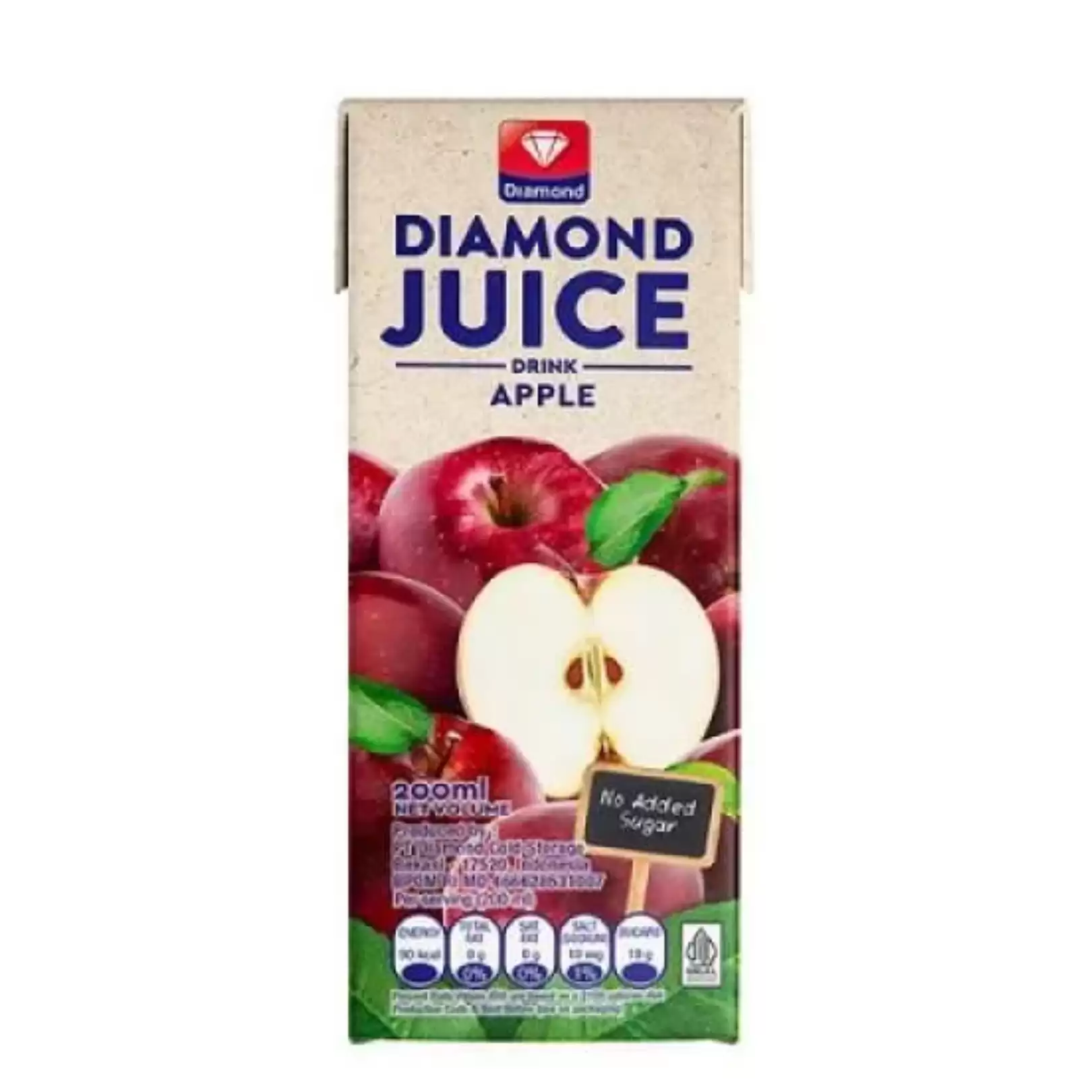 39245234##Diamond Juice Apel 200 Ml