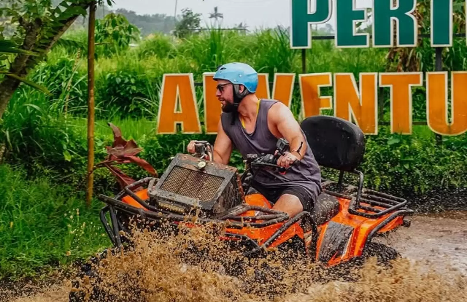 Bali ATV Quad - Ubud, Monkey Forest, Waterfall