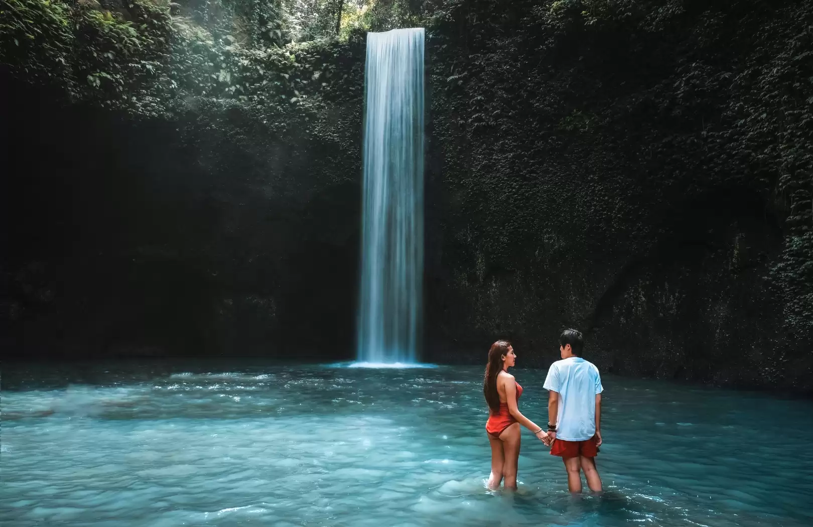 Bali: Waterfall Tour and Kemenuh Monkey River - All Inclusive Private Day Trip