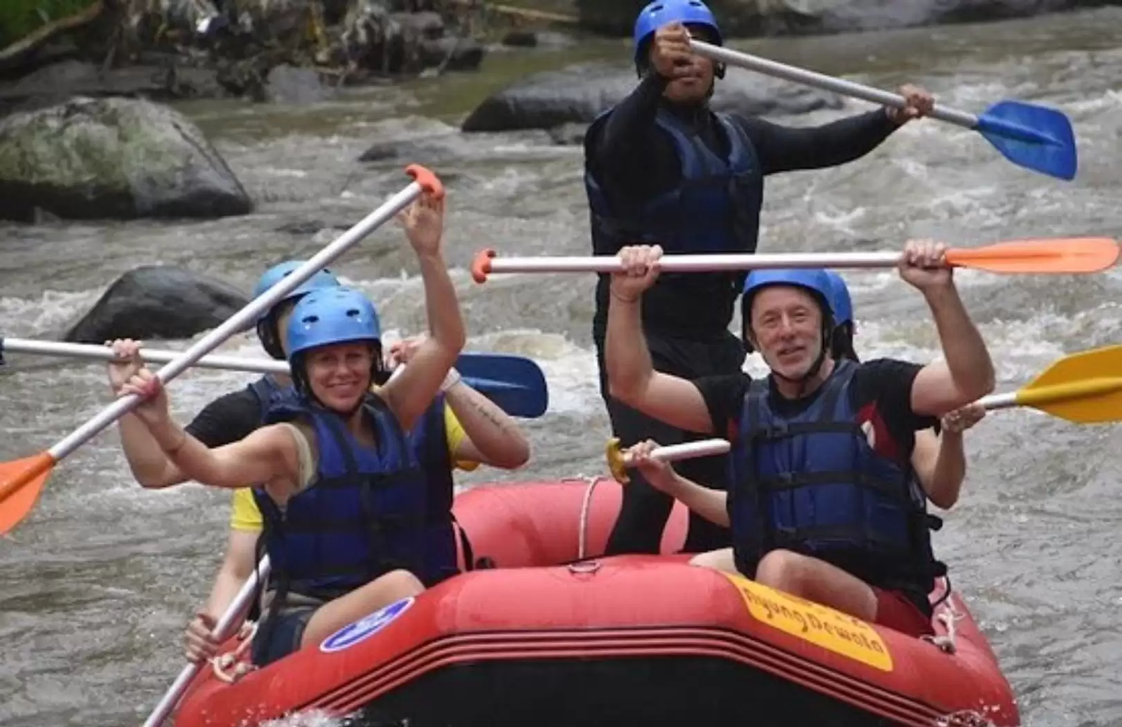 Bali White Water Rafting & Ubud Monkey Forest Sanctuary Tour
