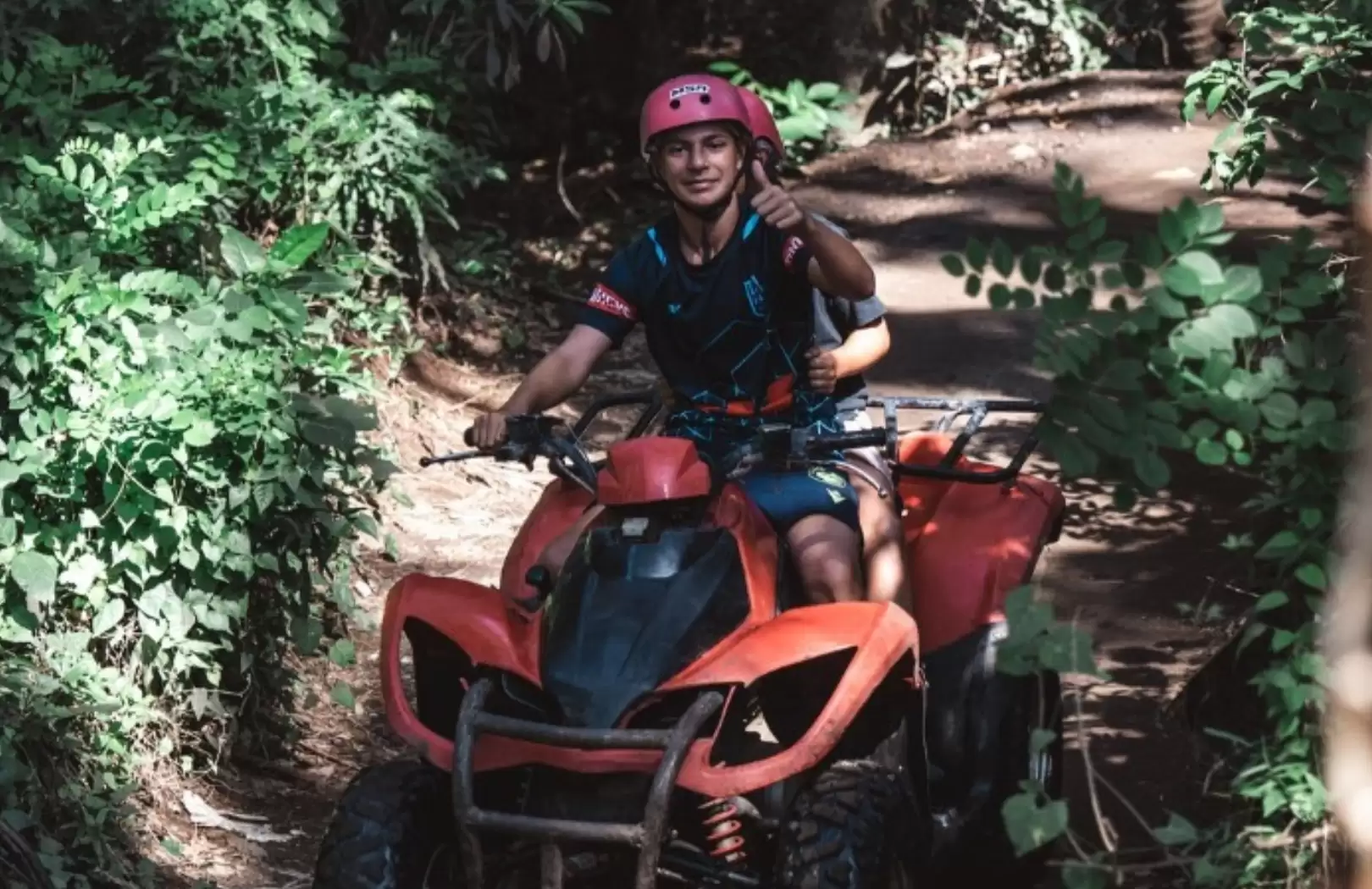 Bali Sunrise Trek, ATV Ride & White Water Rafting Tour