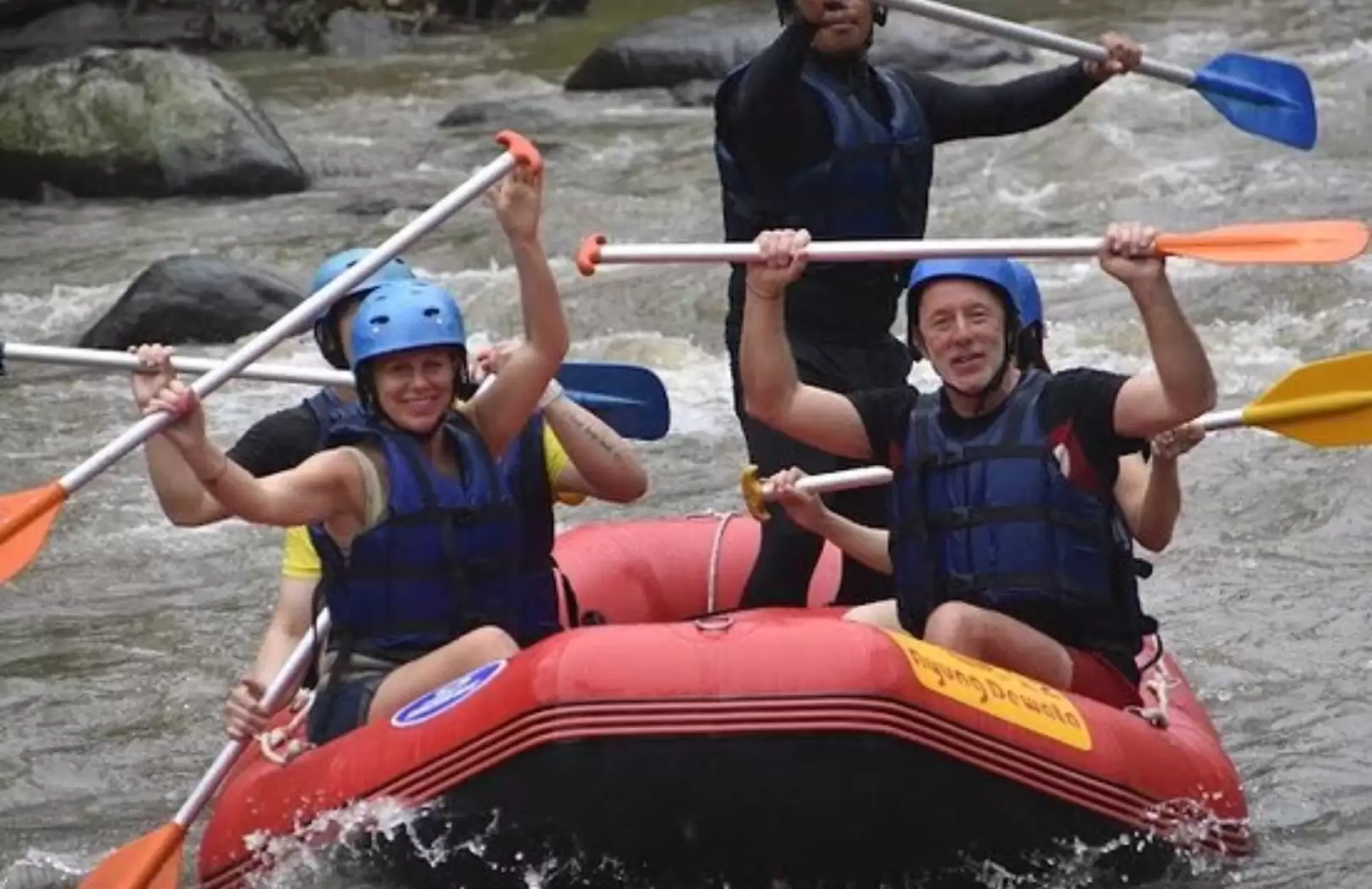 Bali Sunrise Trek, ATV Ride & White Water Rafting Tour