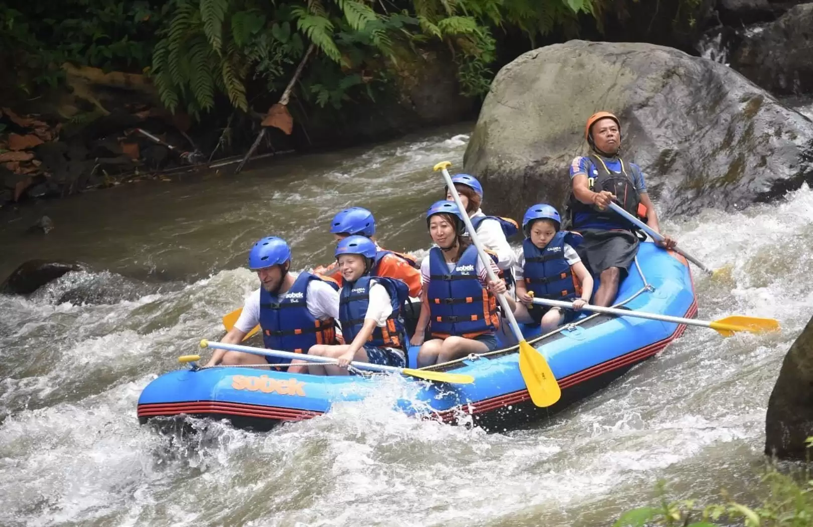 Bali Telaga Waja White Water Rafting – No Stairs Access Tour