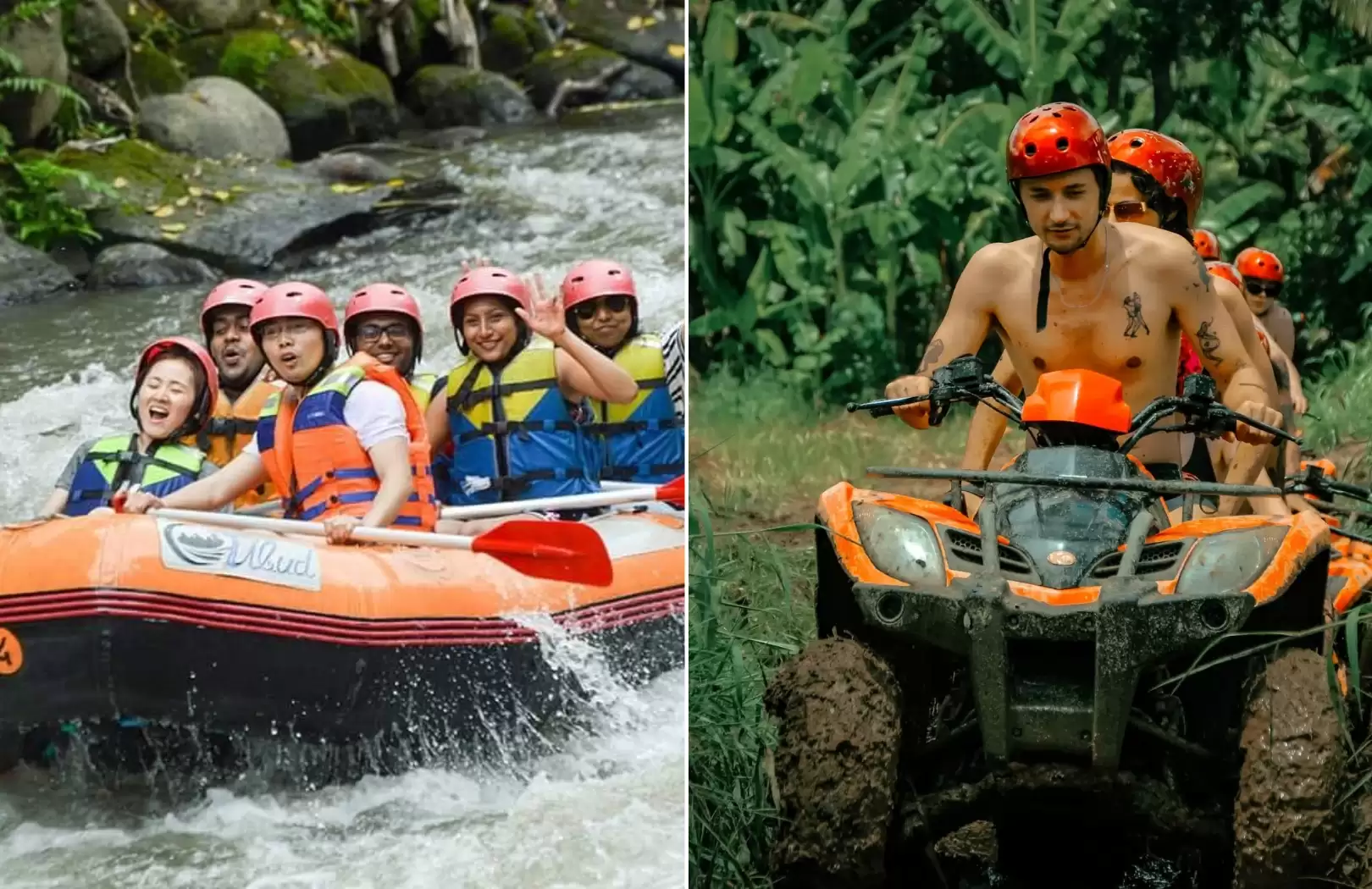 Bali Quad Bike and Ayung River Rafting Tour – Ubud Adventure Combo