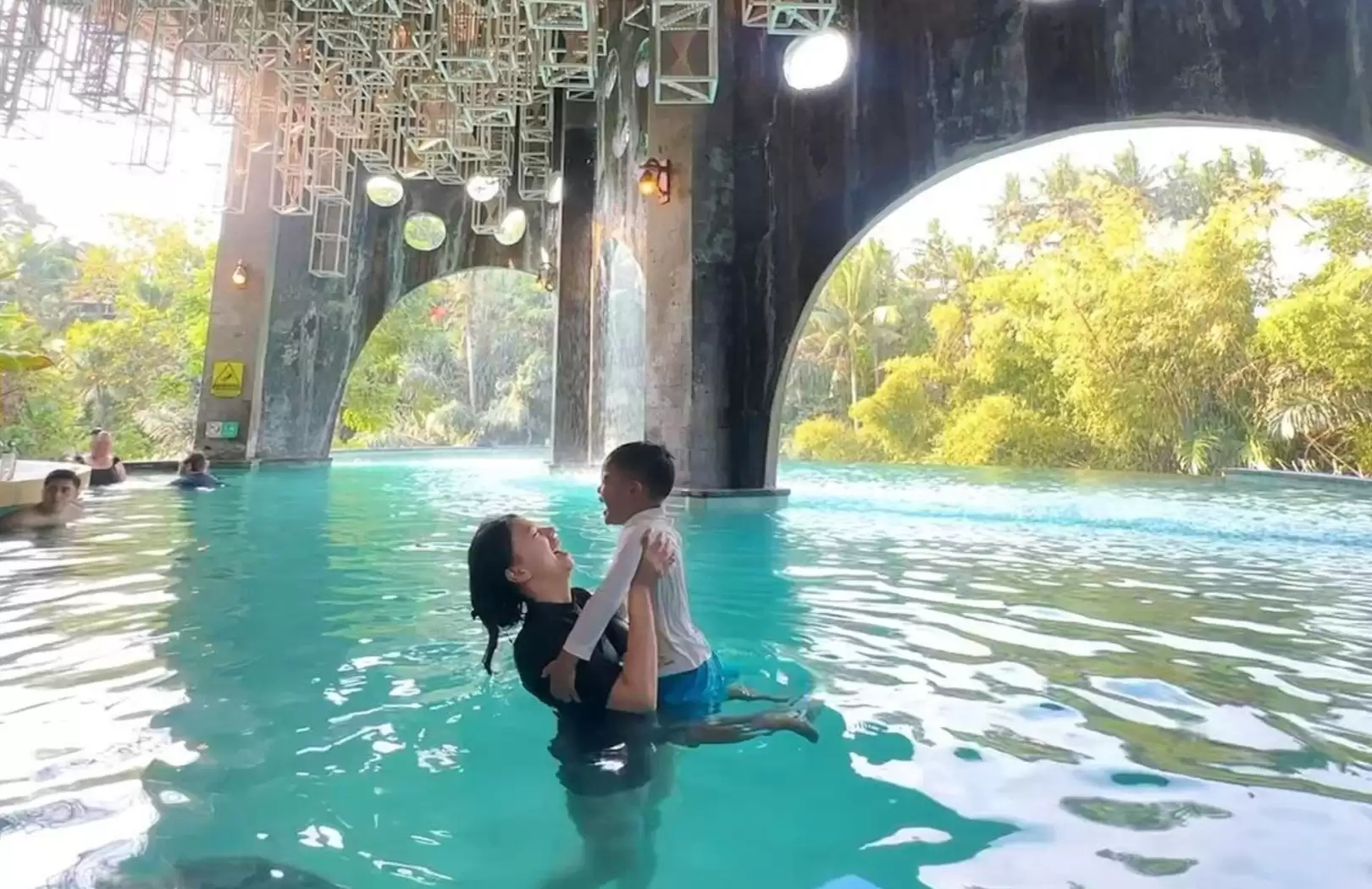 Ubud White Water Rafting, Jungle Swing & Tlaga Singha Infinity Pool Tour